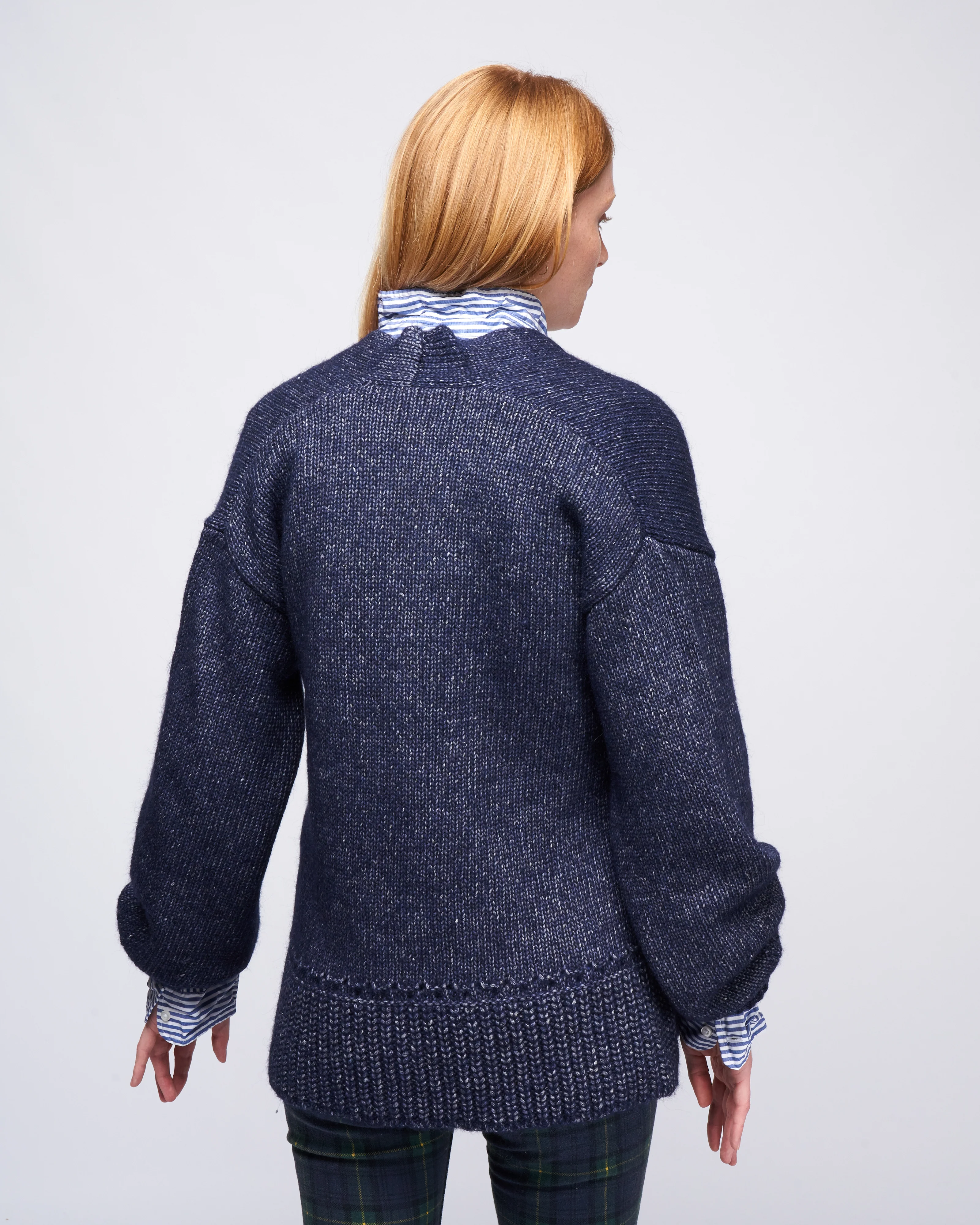 echo knit - navy - Image 4