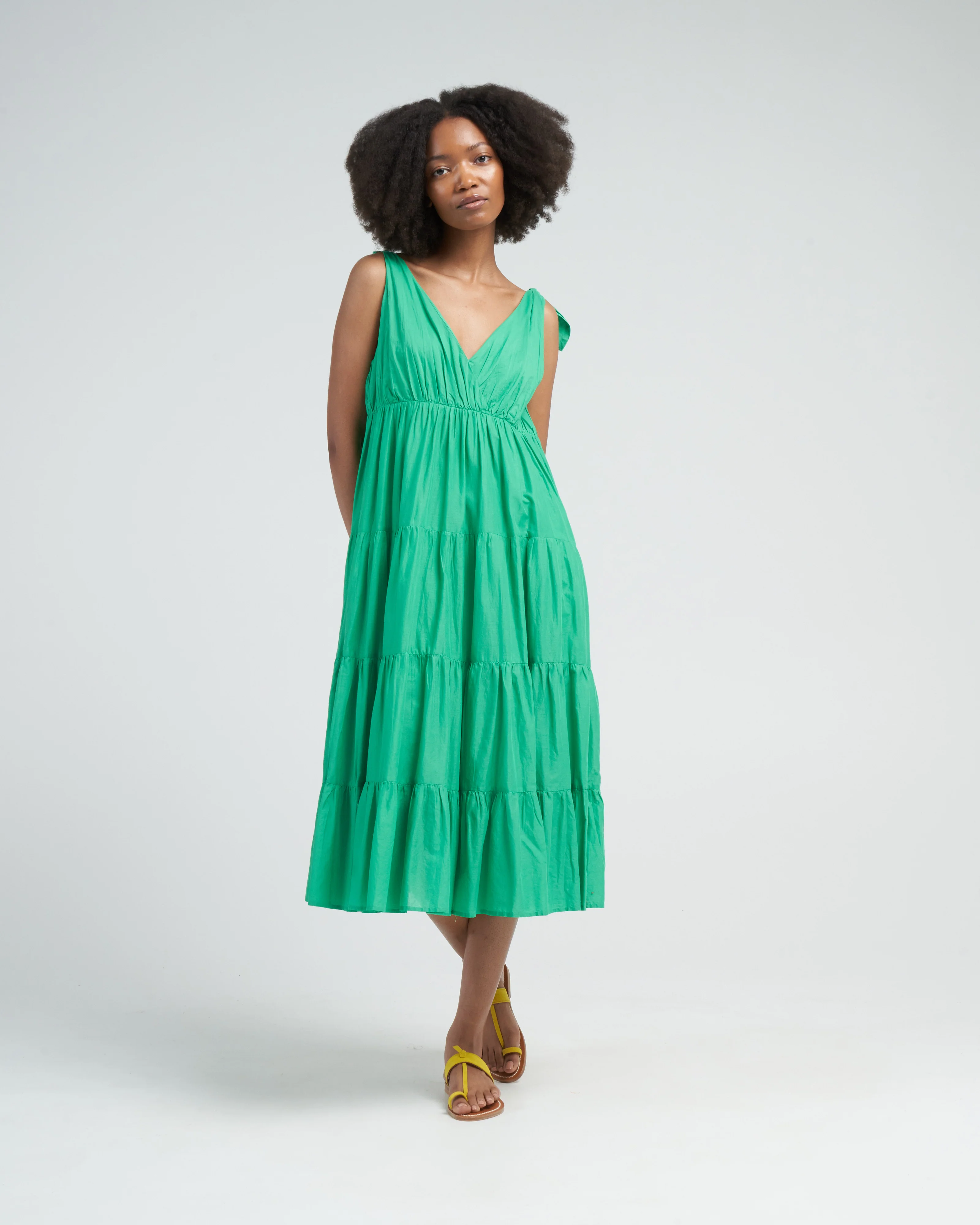 flor dress - kelly green - Image 2