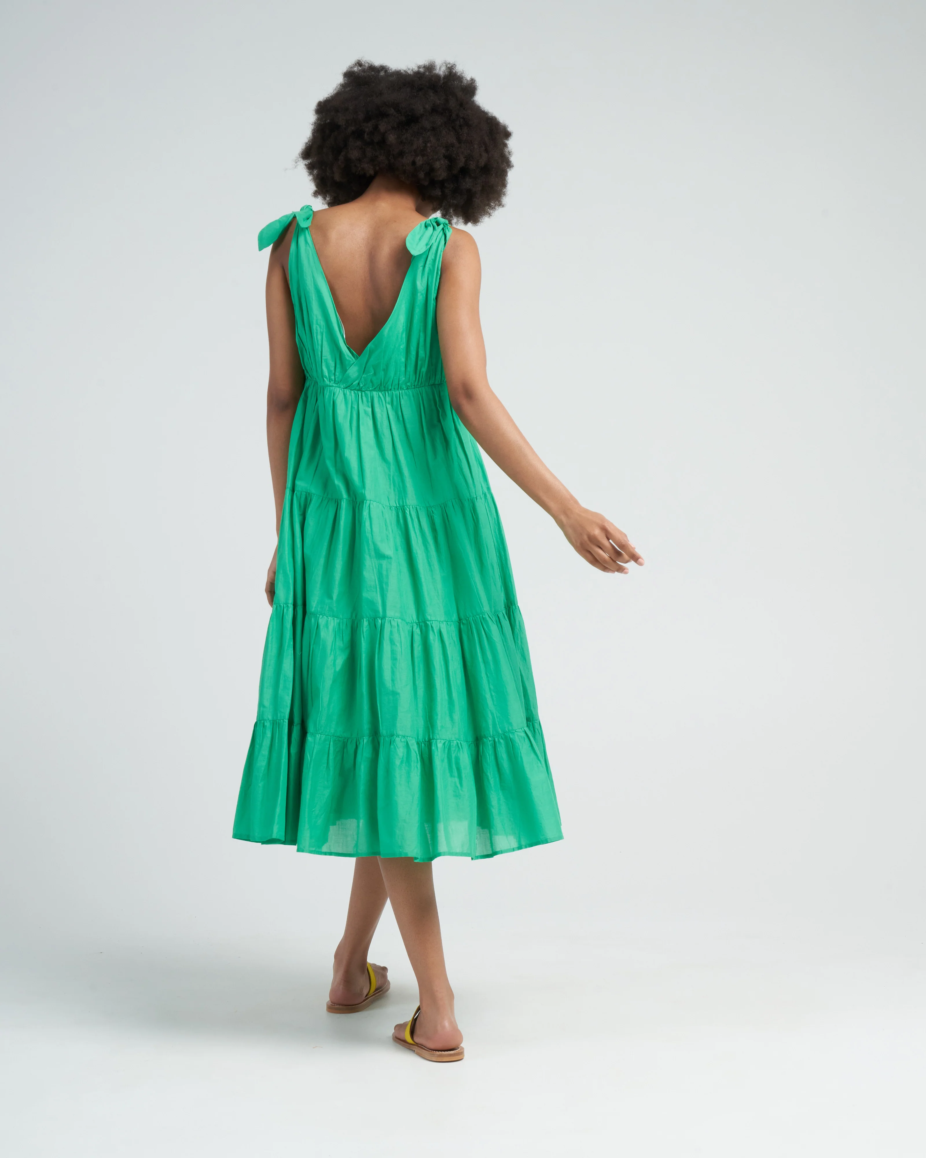 flor dress - kelly green - Image 4