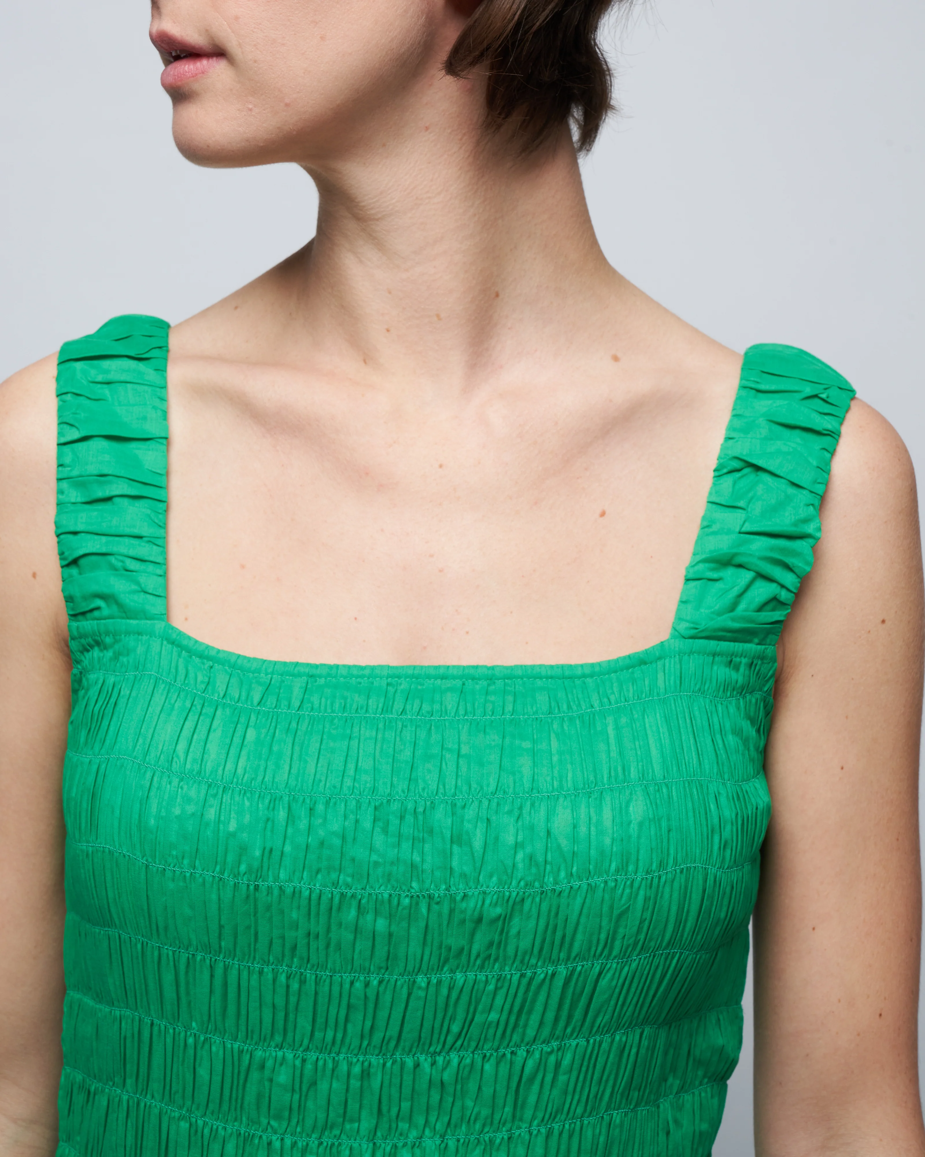 freja dress - kelly green - Image 5