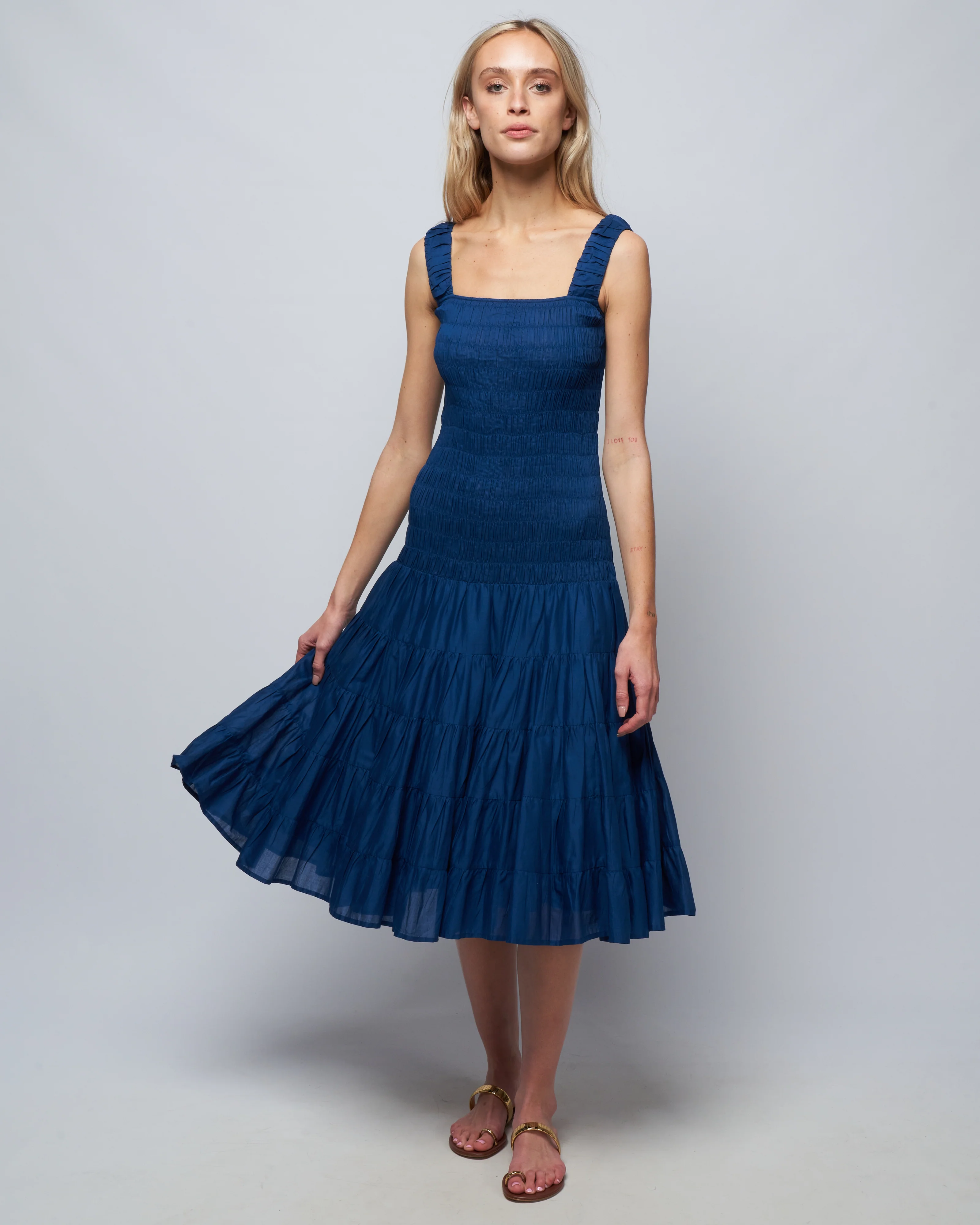 freja dress - sapphire - Image 2