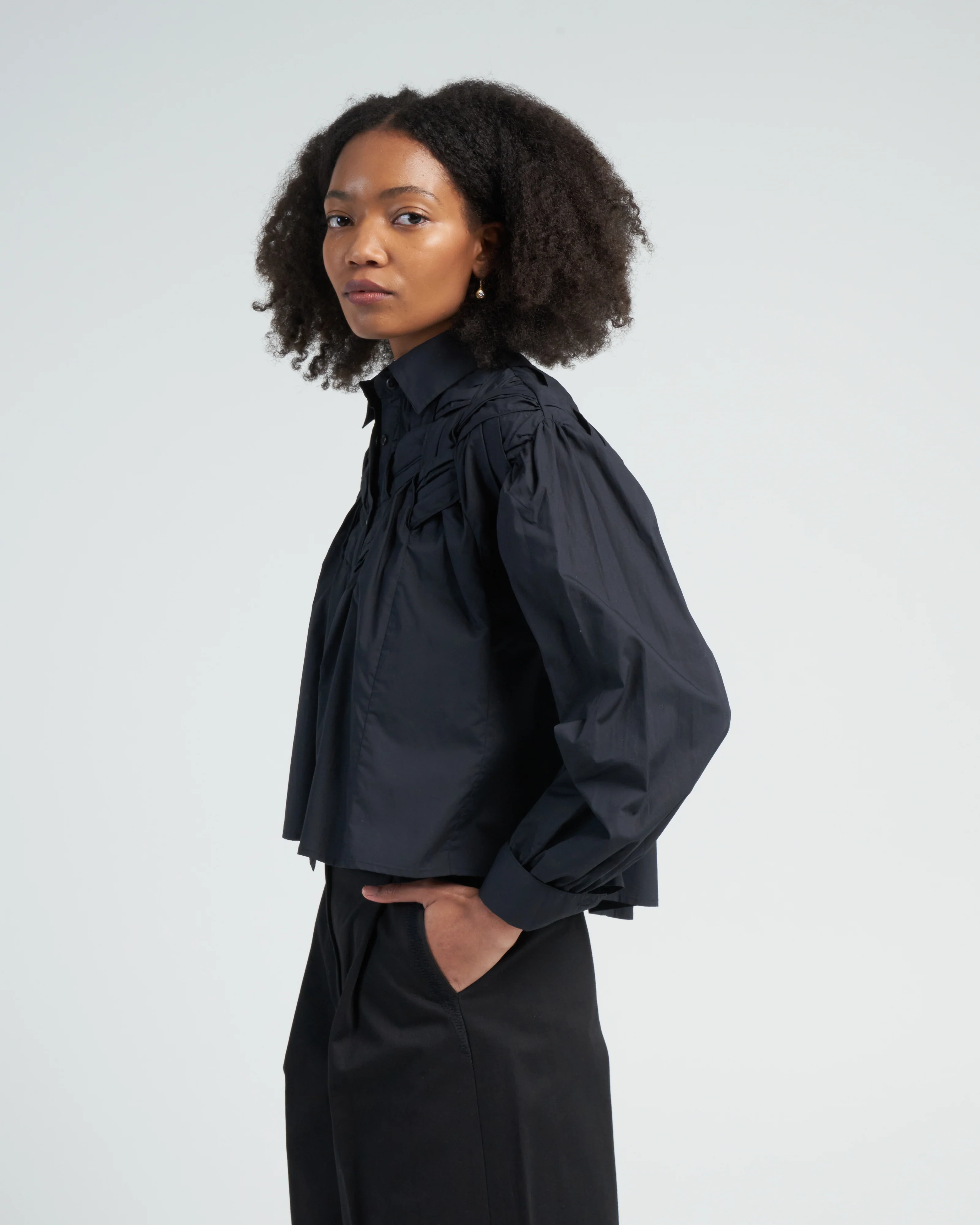 georgica shirt - black - Image 3