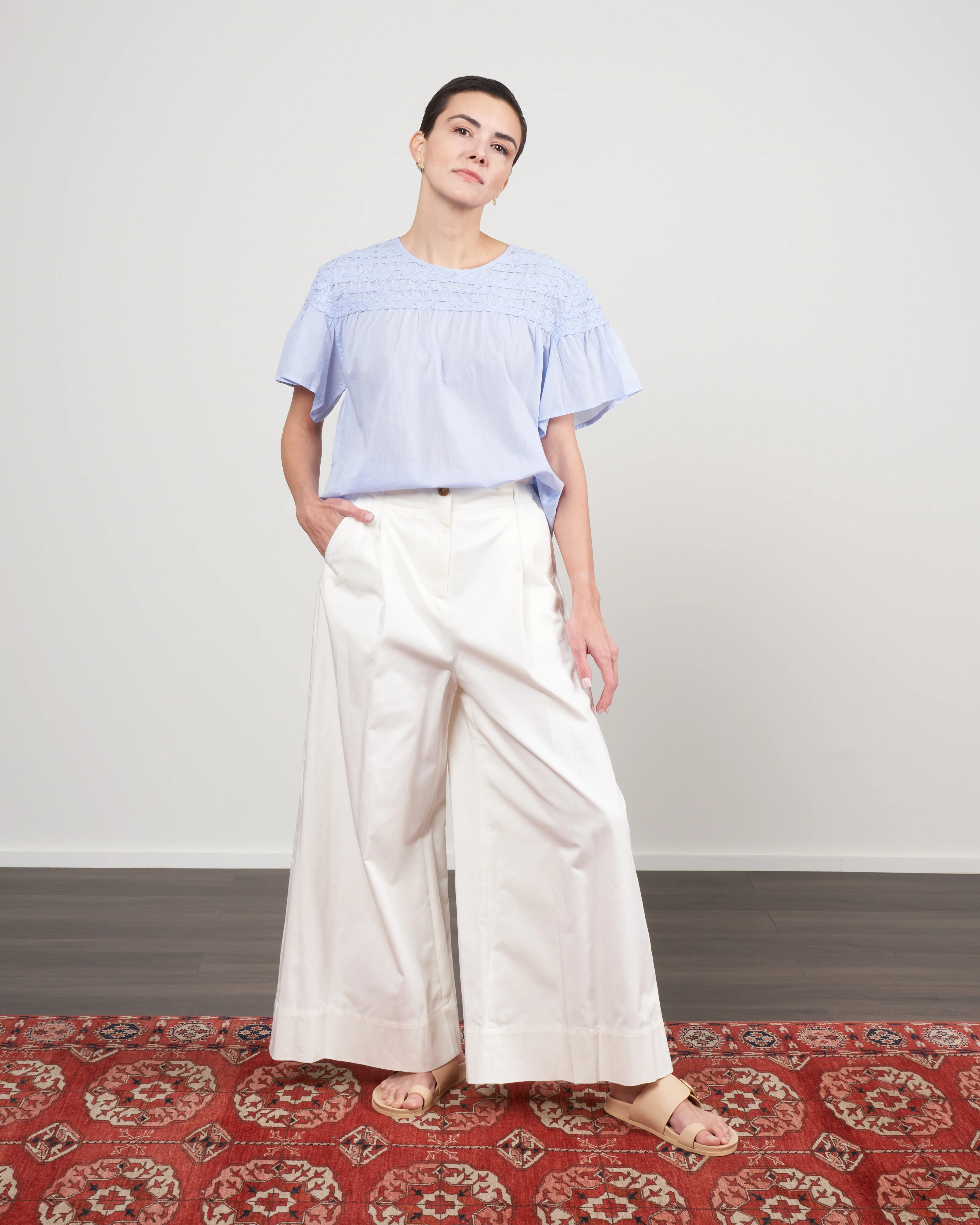 lisse chambray - chambray - Image 2