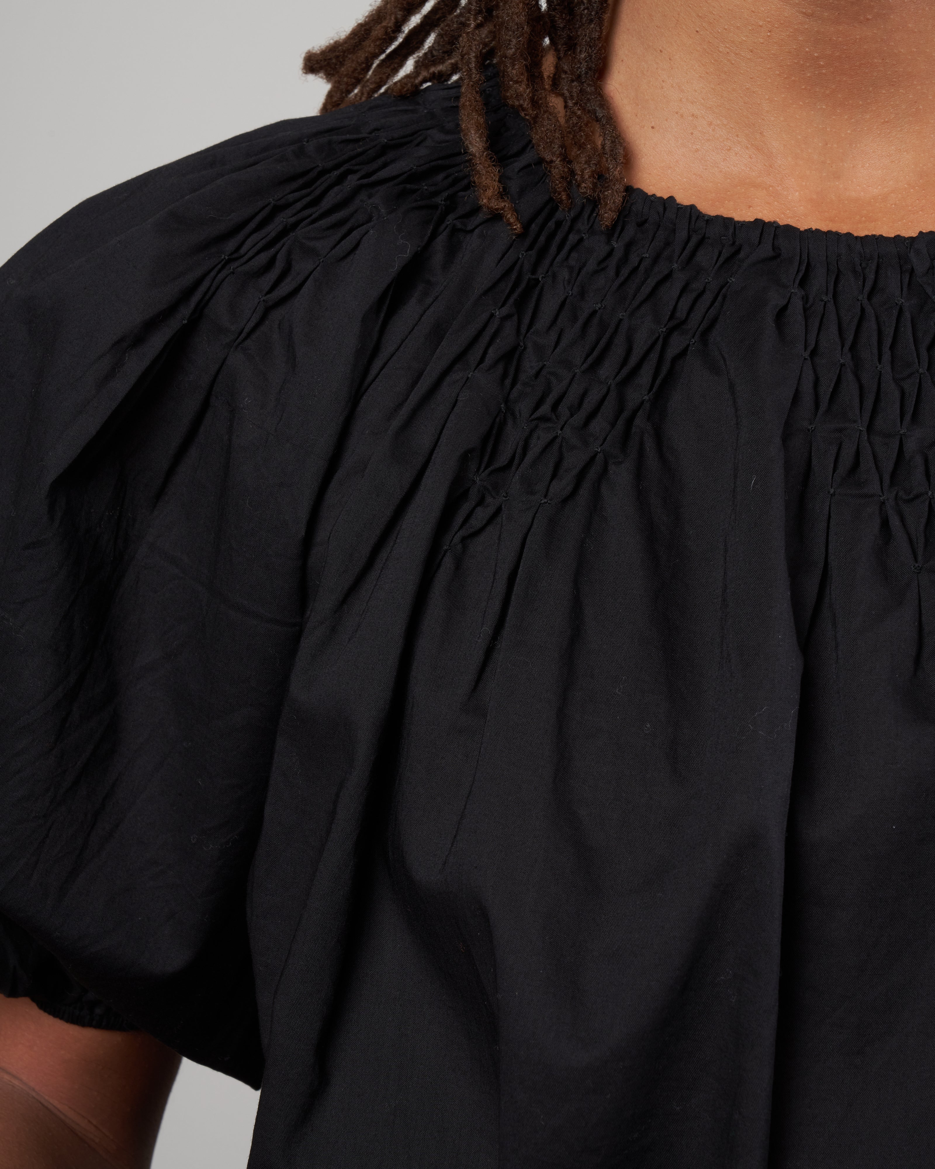 lotus blouse - black - Image 6