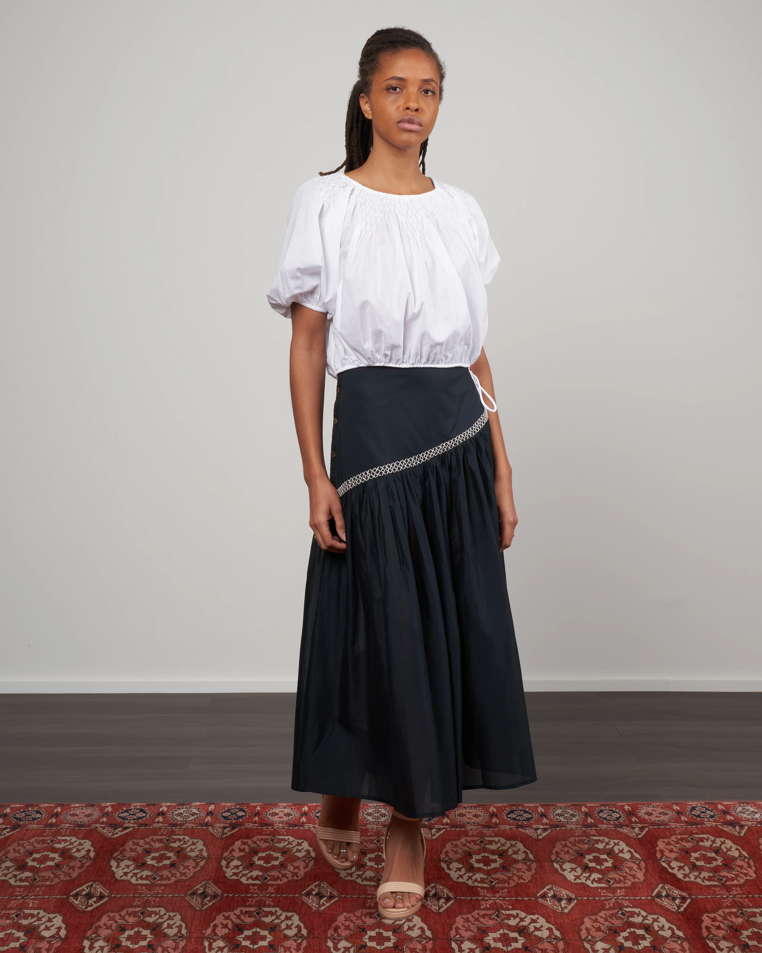 lotus blouse - white - Image 2
