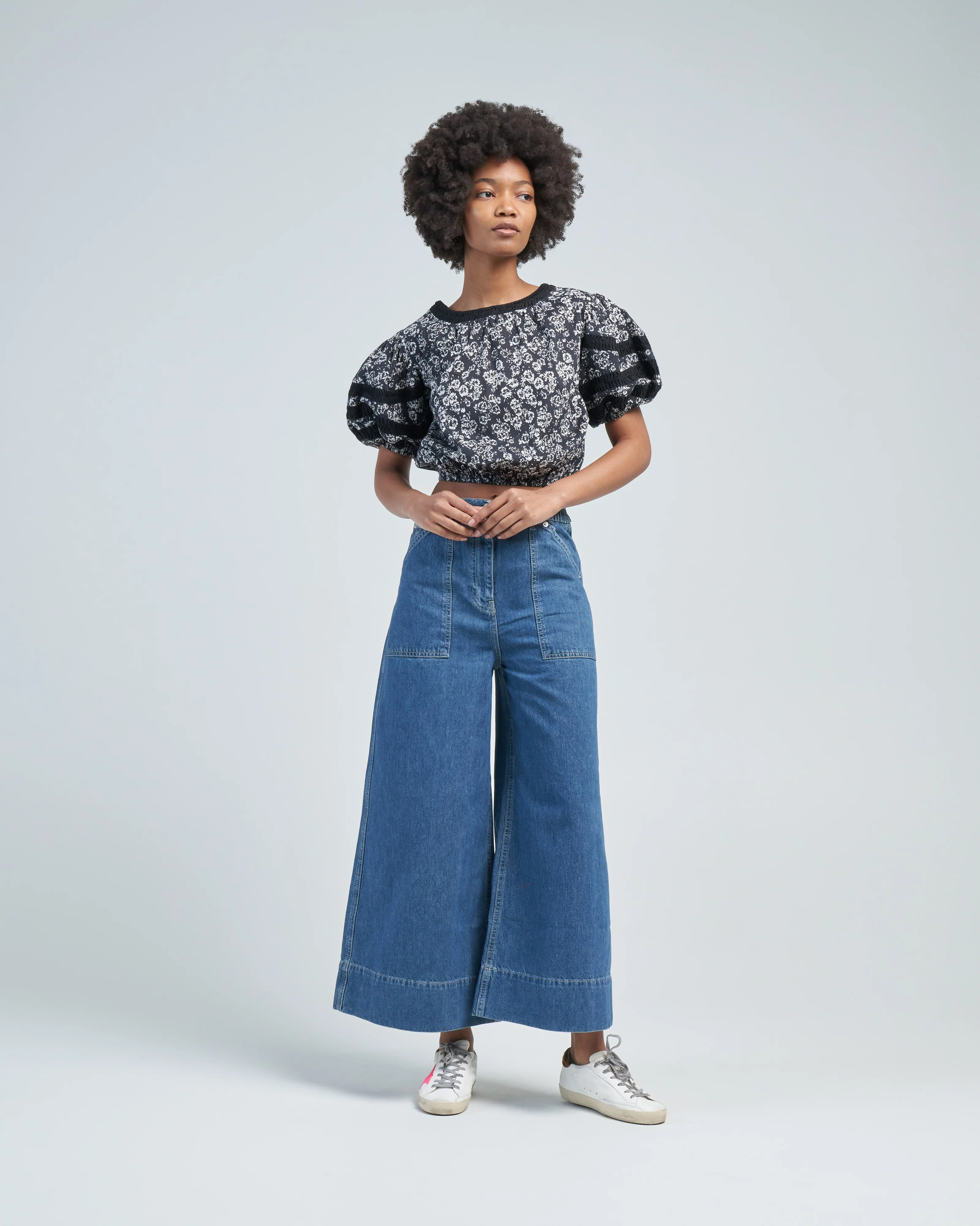 magere print top - Image 2