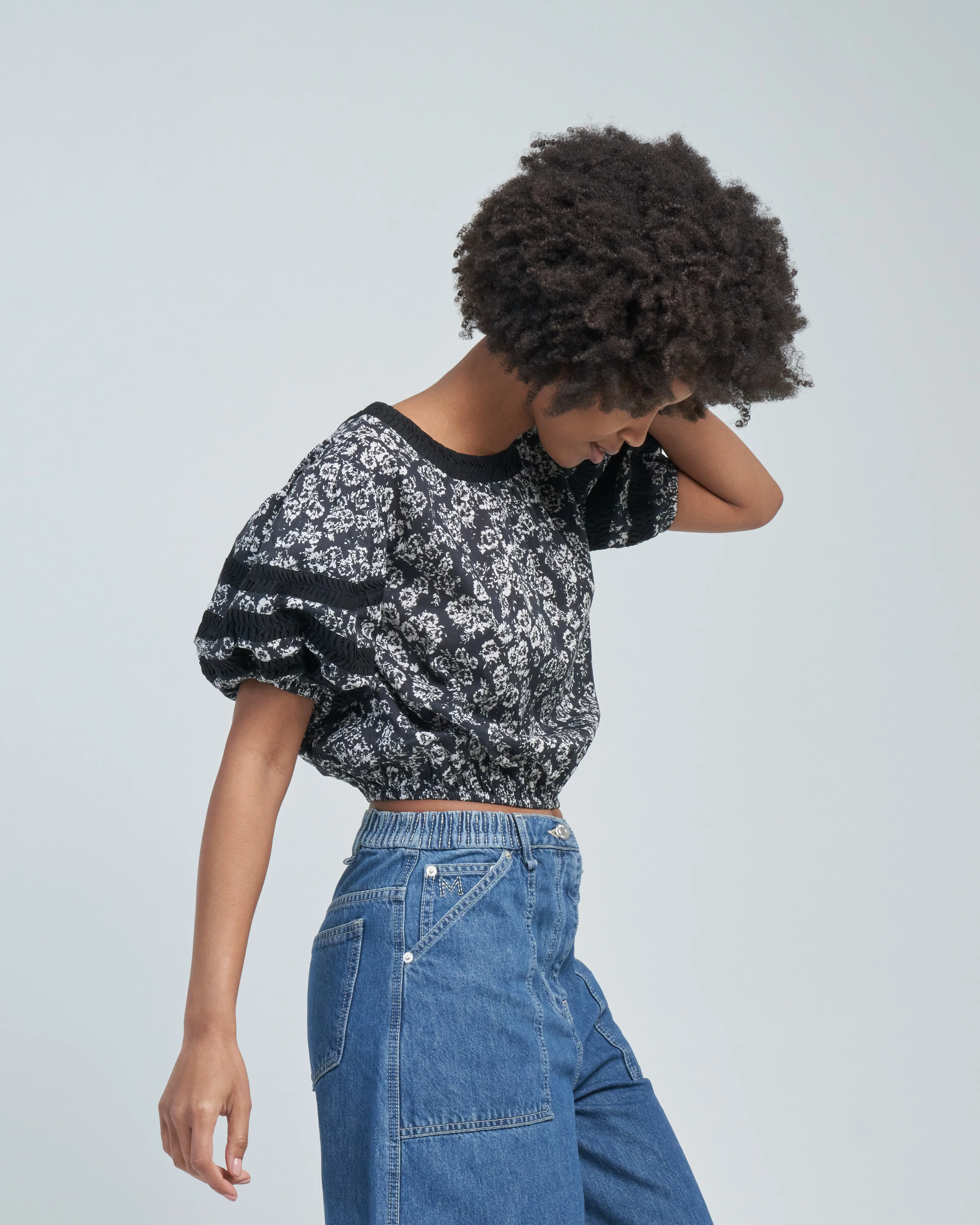 magere print top - Image 3