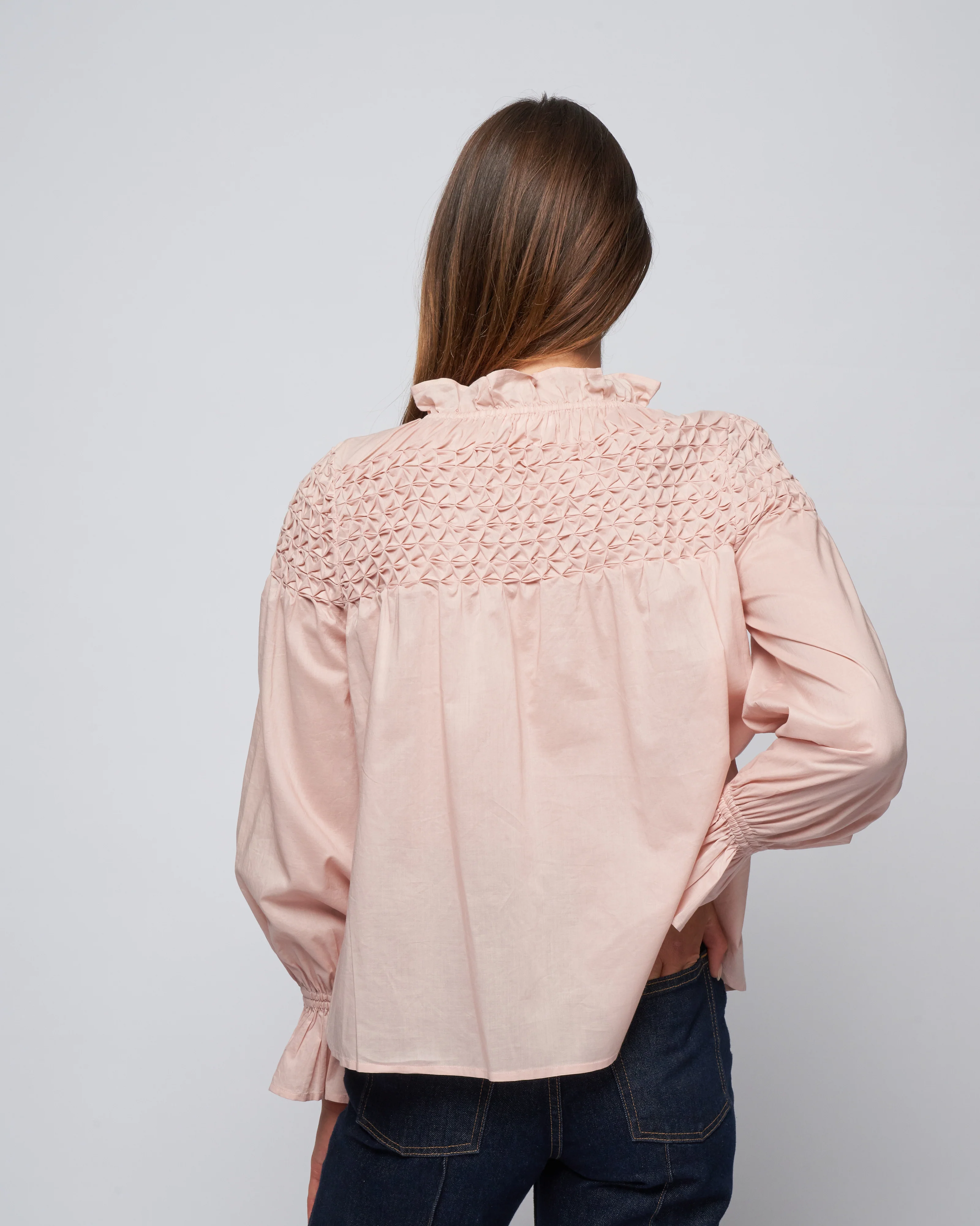 majorelle rose blouse - rose - Image 4