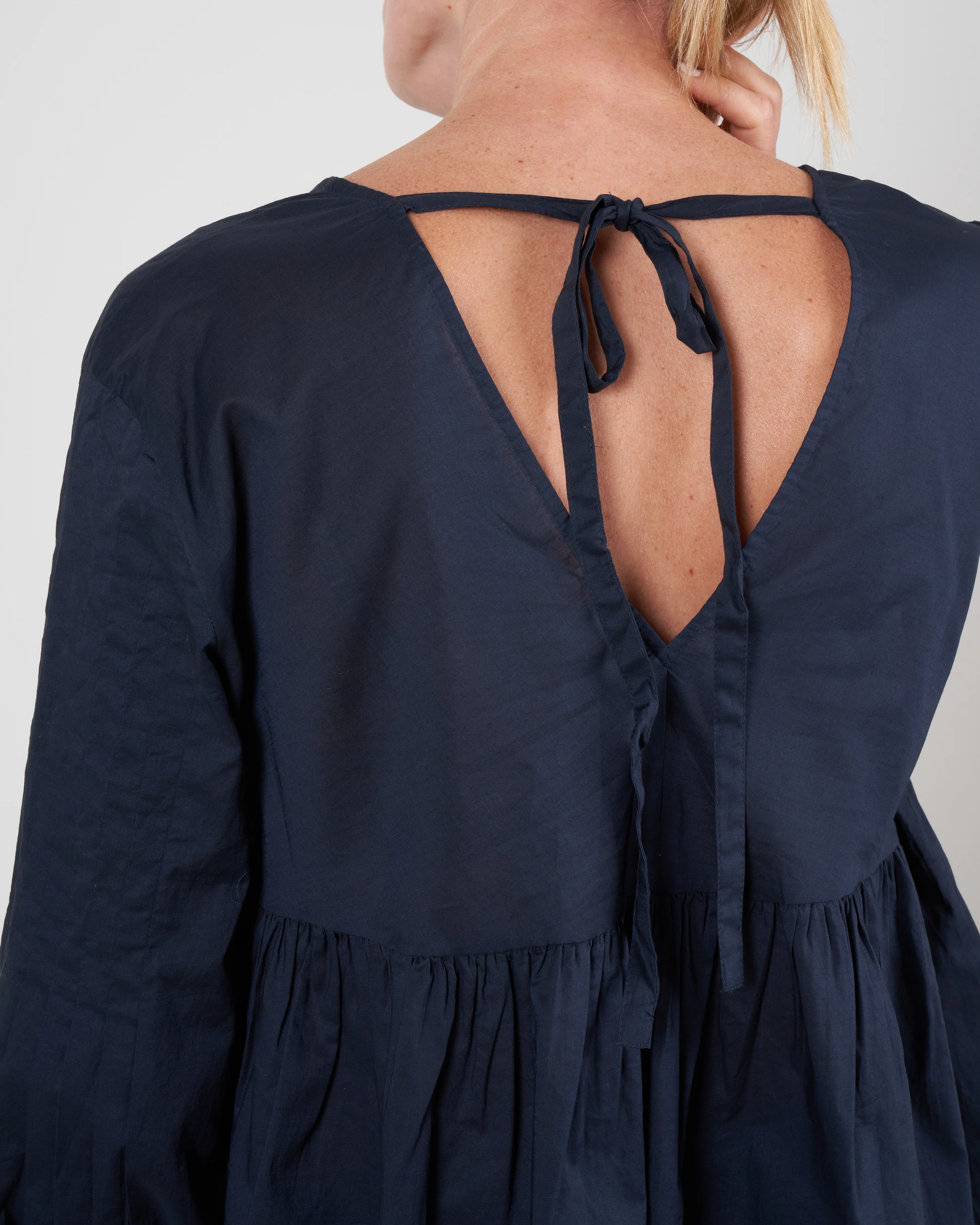 mita blouse - navy - Image 5