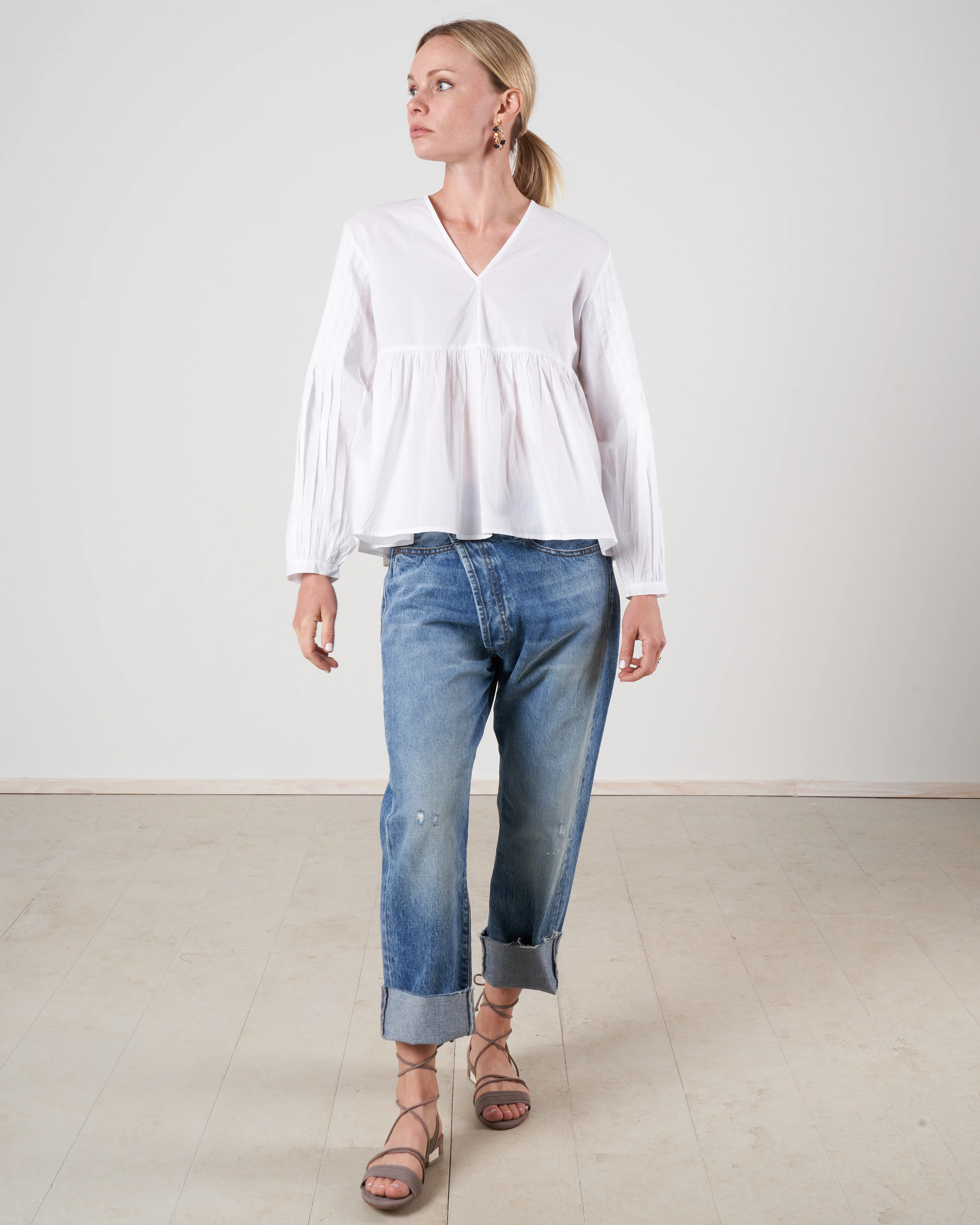mita blouse - white - Image 2
