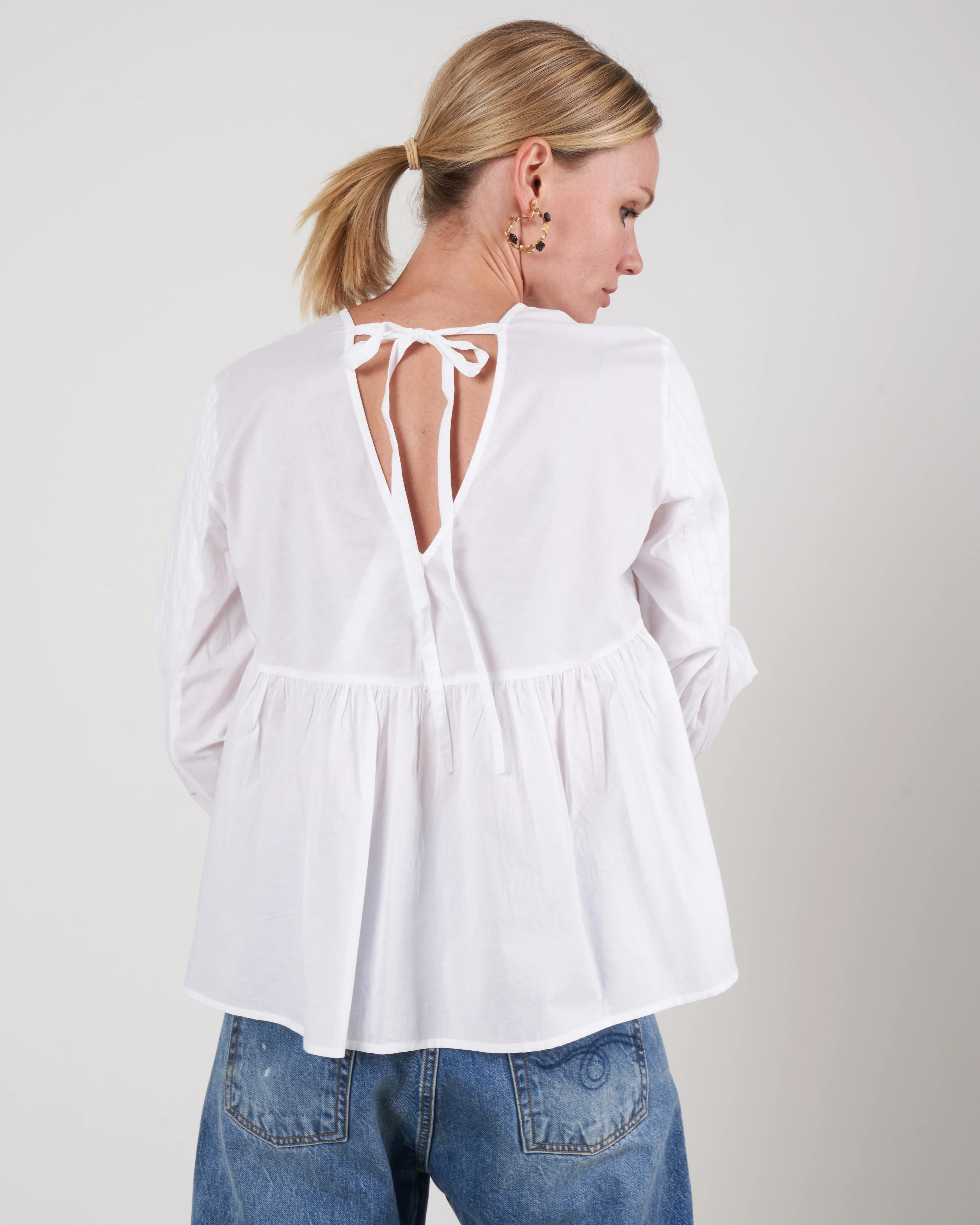 mita blouse - white - Image 4