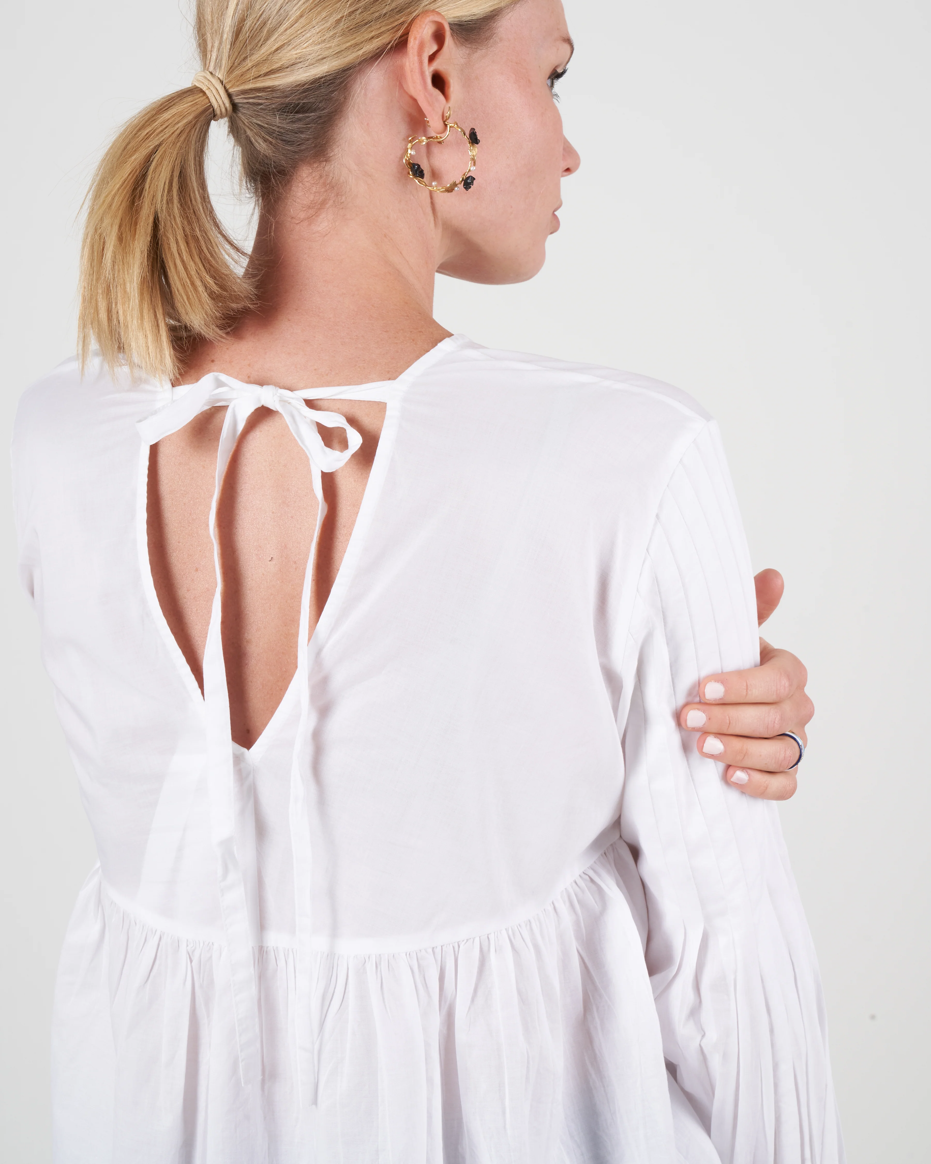 mita blouse - white - Image 5