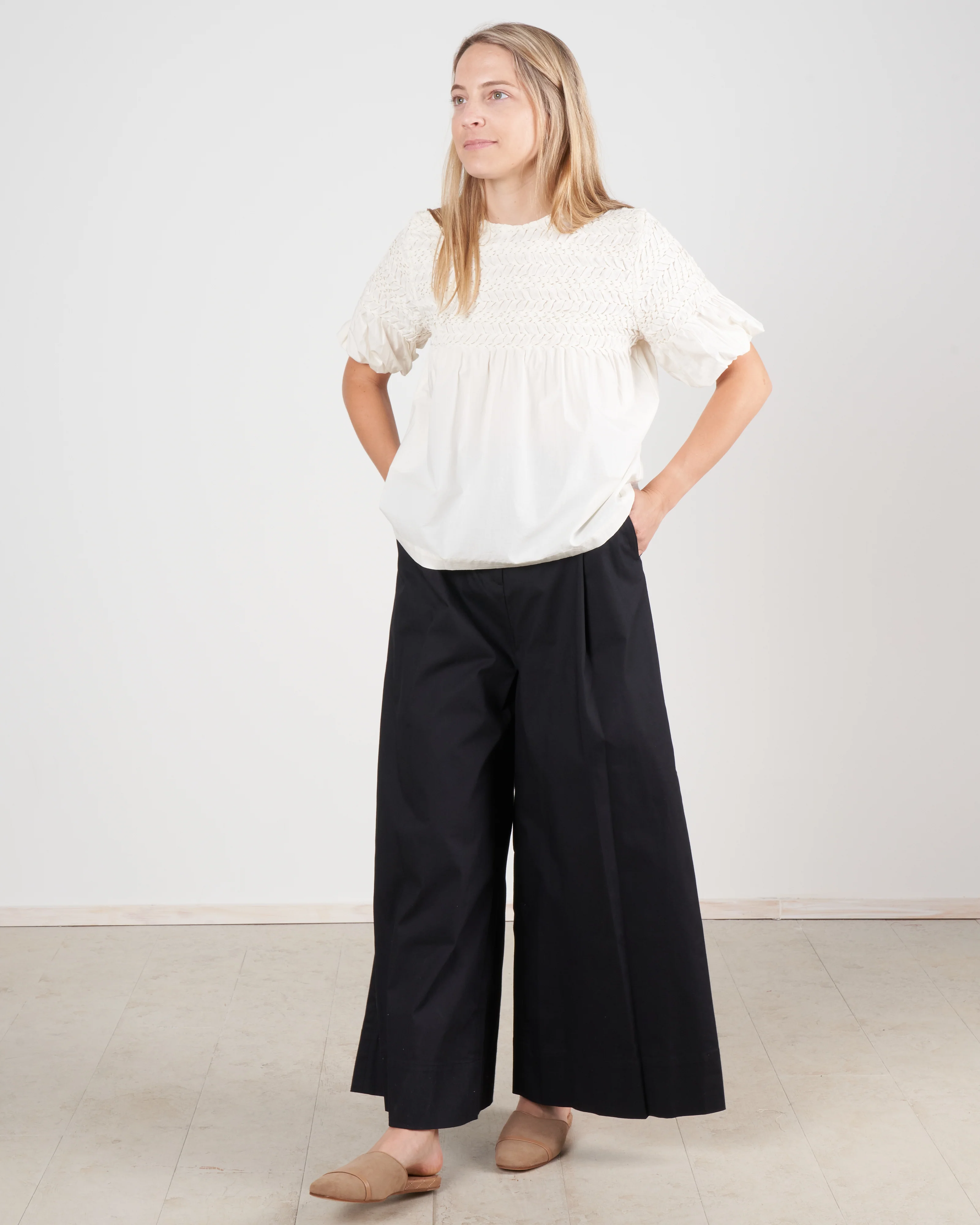orestes blouse - ivory - Image 2