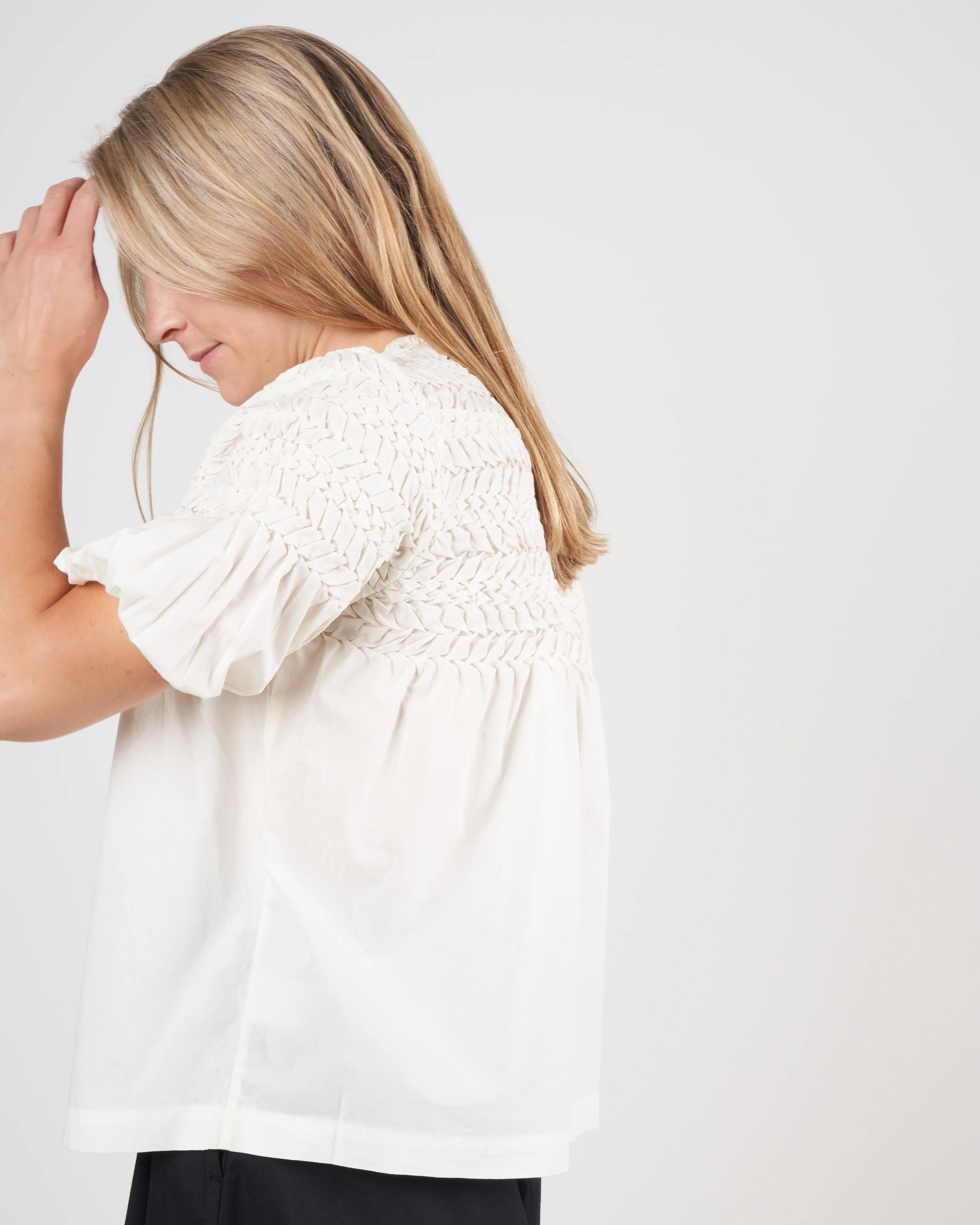 orestes blouse - ivory - Image 3