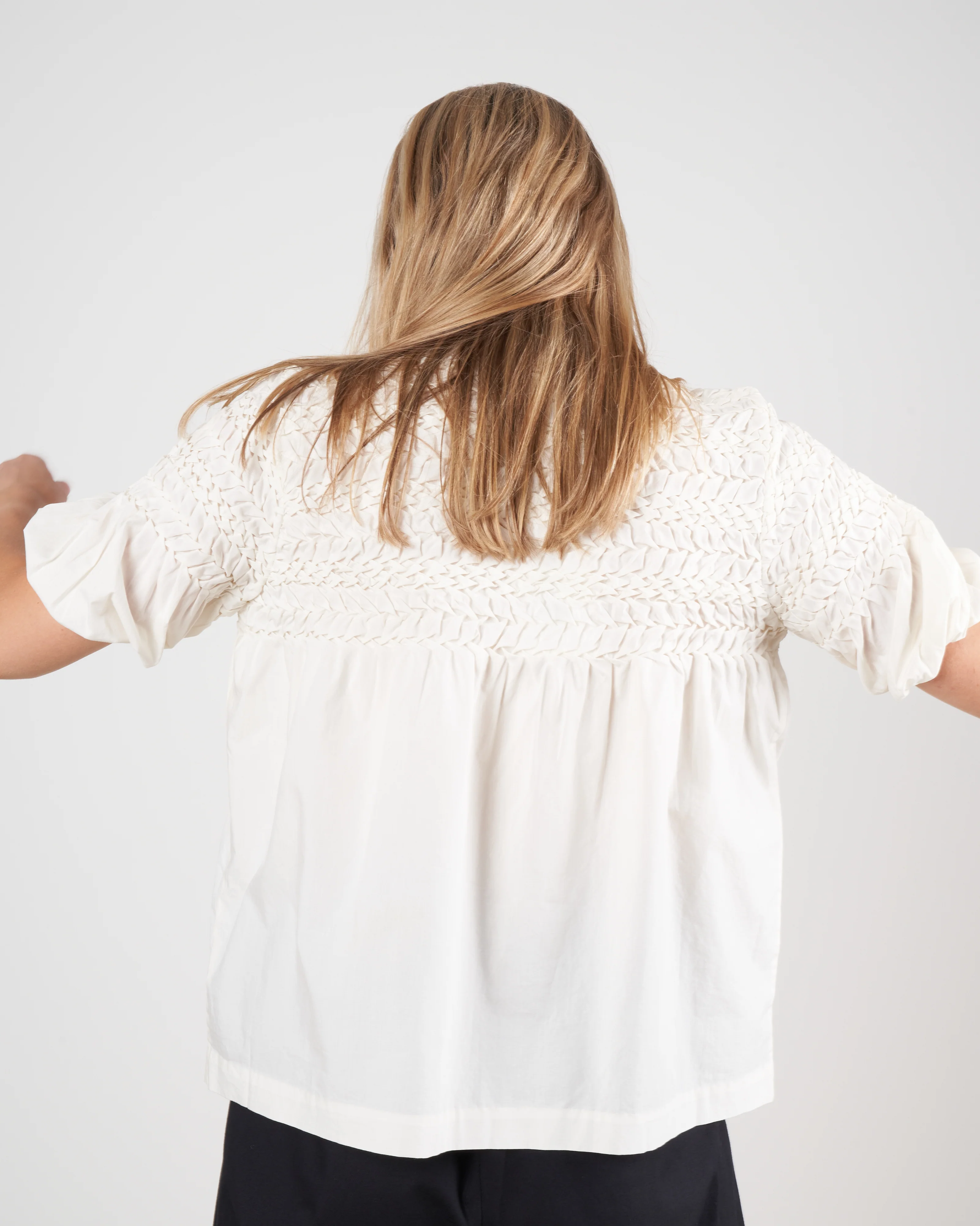 orestes blouse - ivory - Image 4