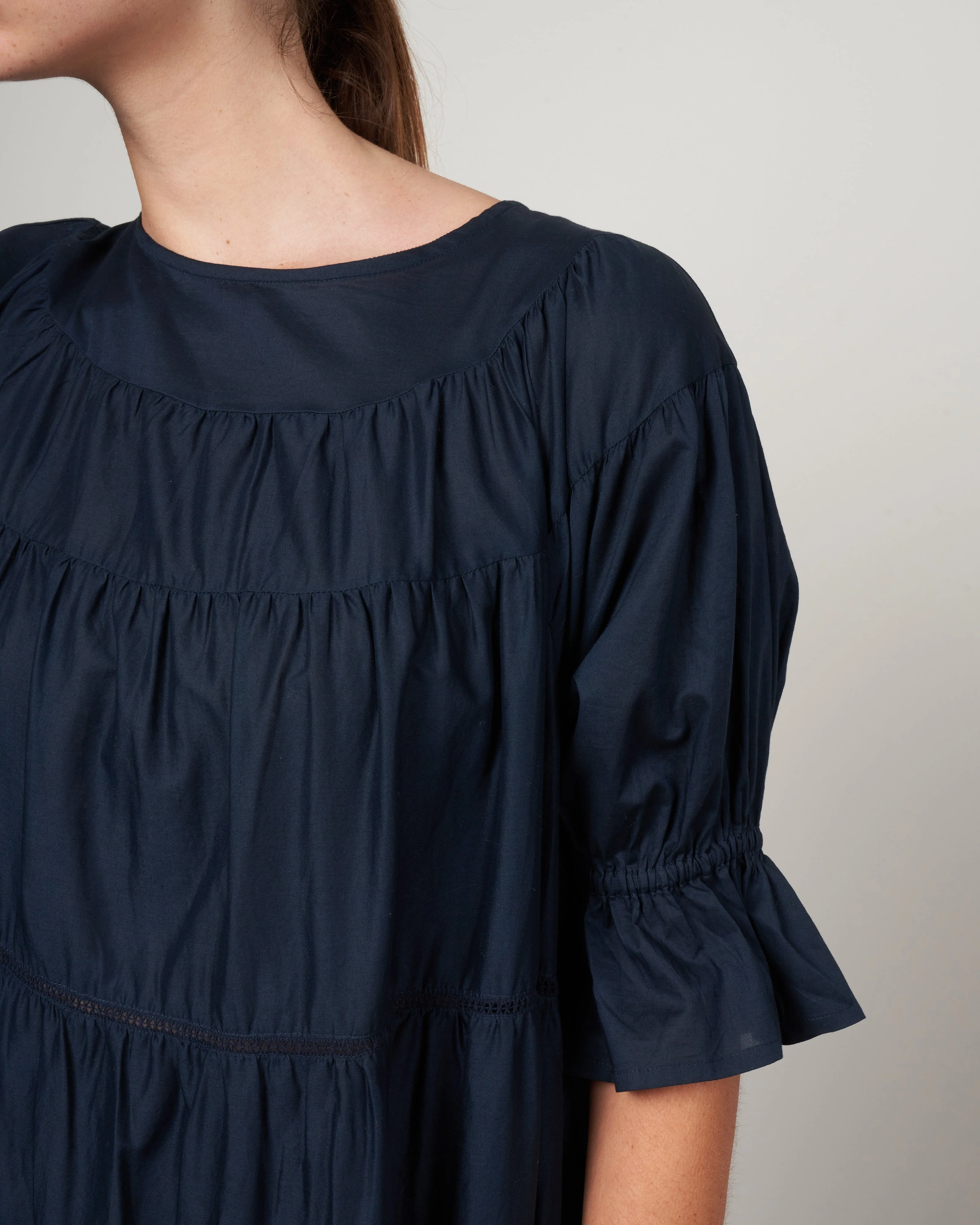 paradis dress - navy - Image 4