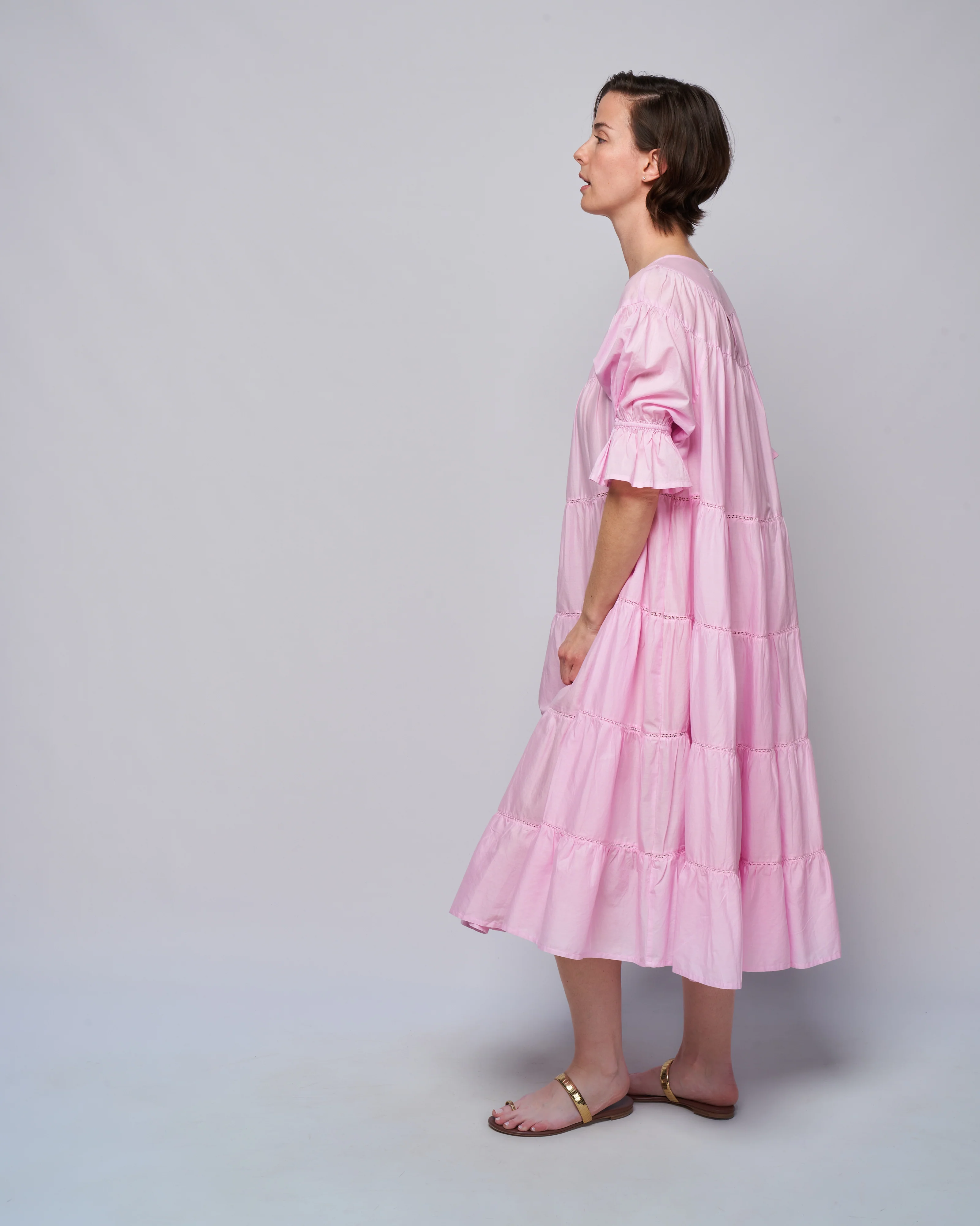 paradis peony dress - peony - Image 3