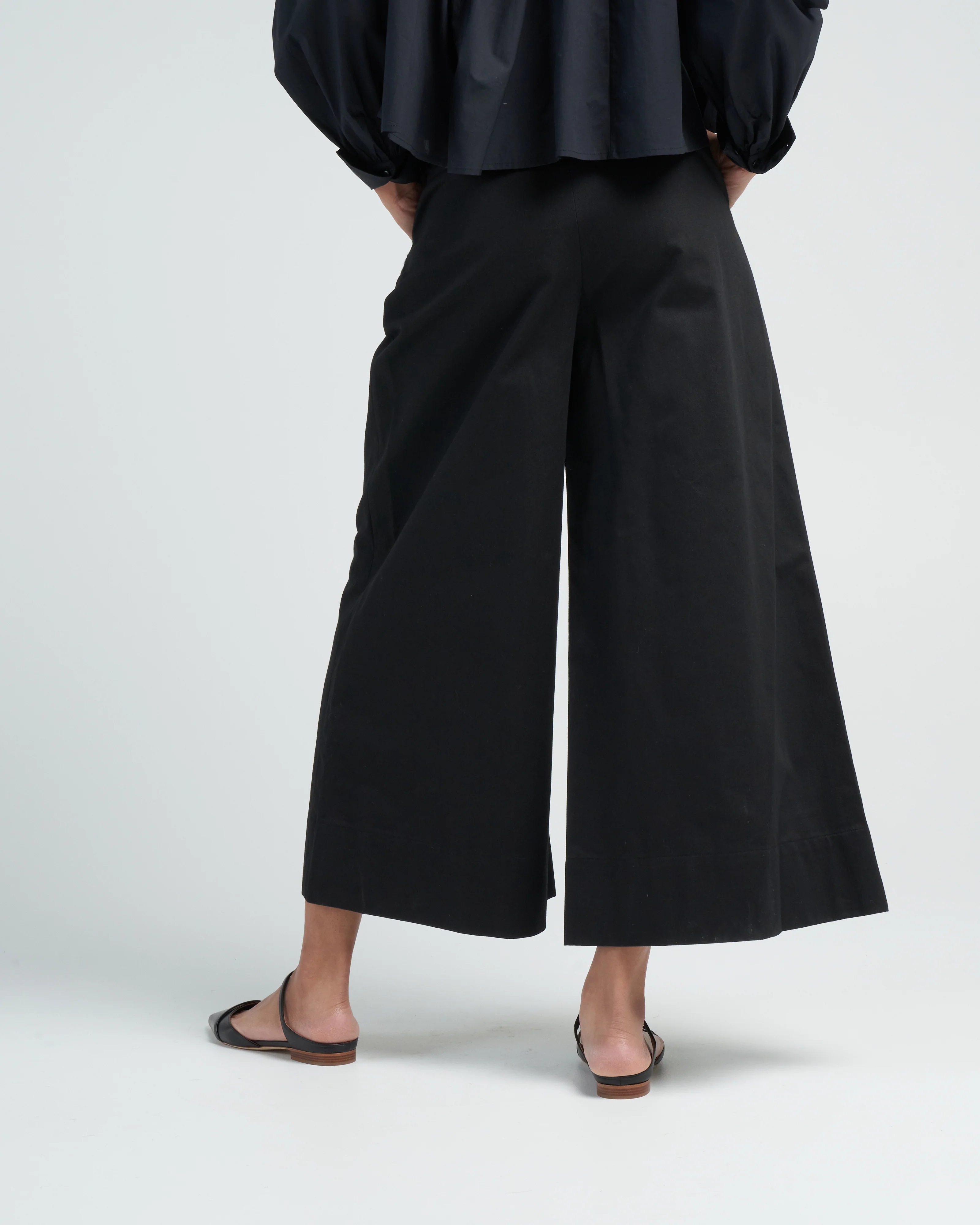 sargent emb pant - black - Image 4