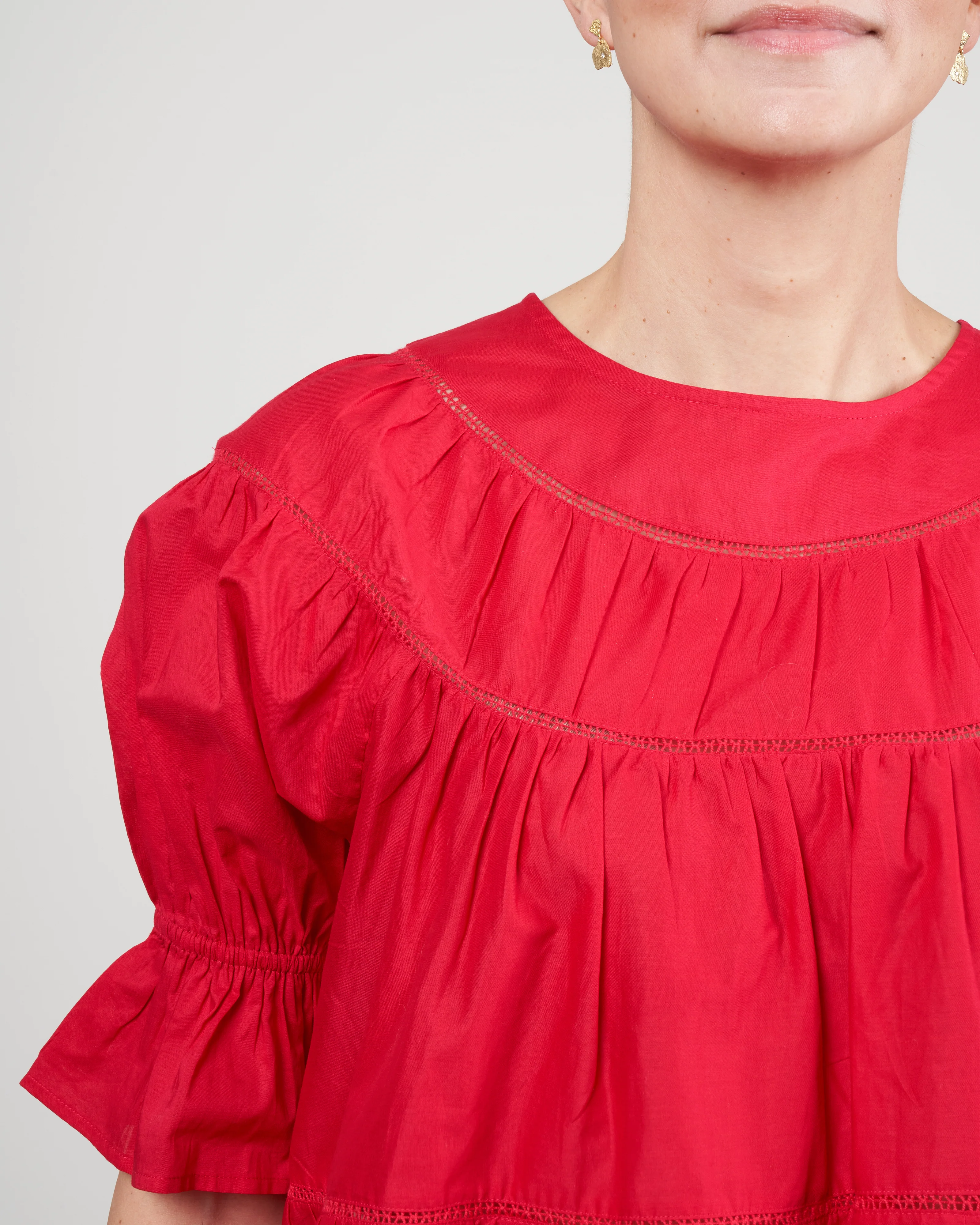 sol blouse - berry - Image 5