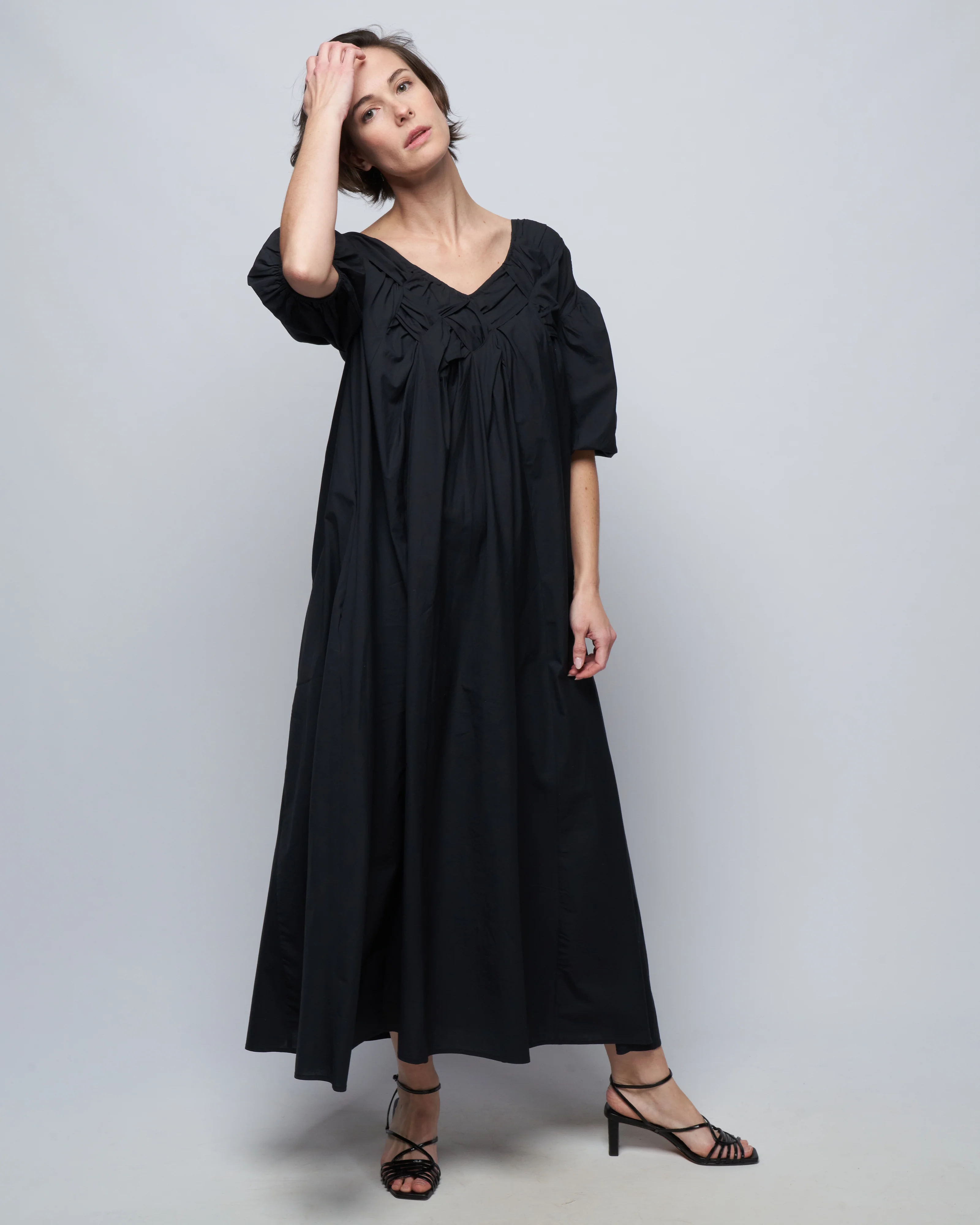 sonata dress - black - Image 2