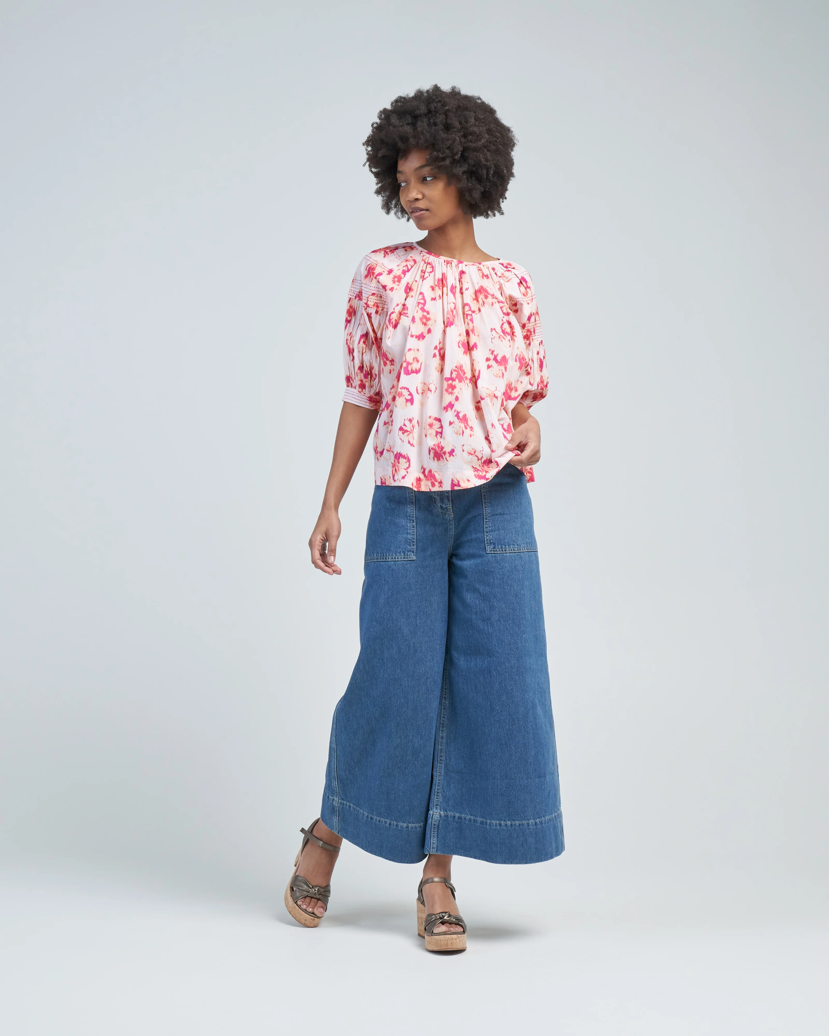 zenith print top - Image 2