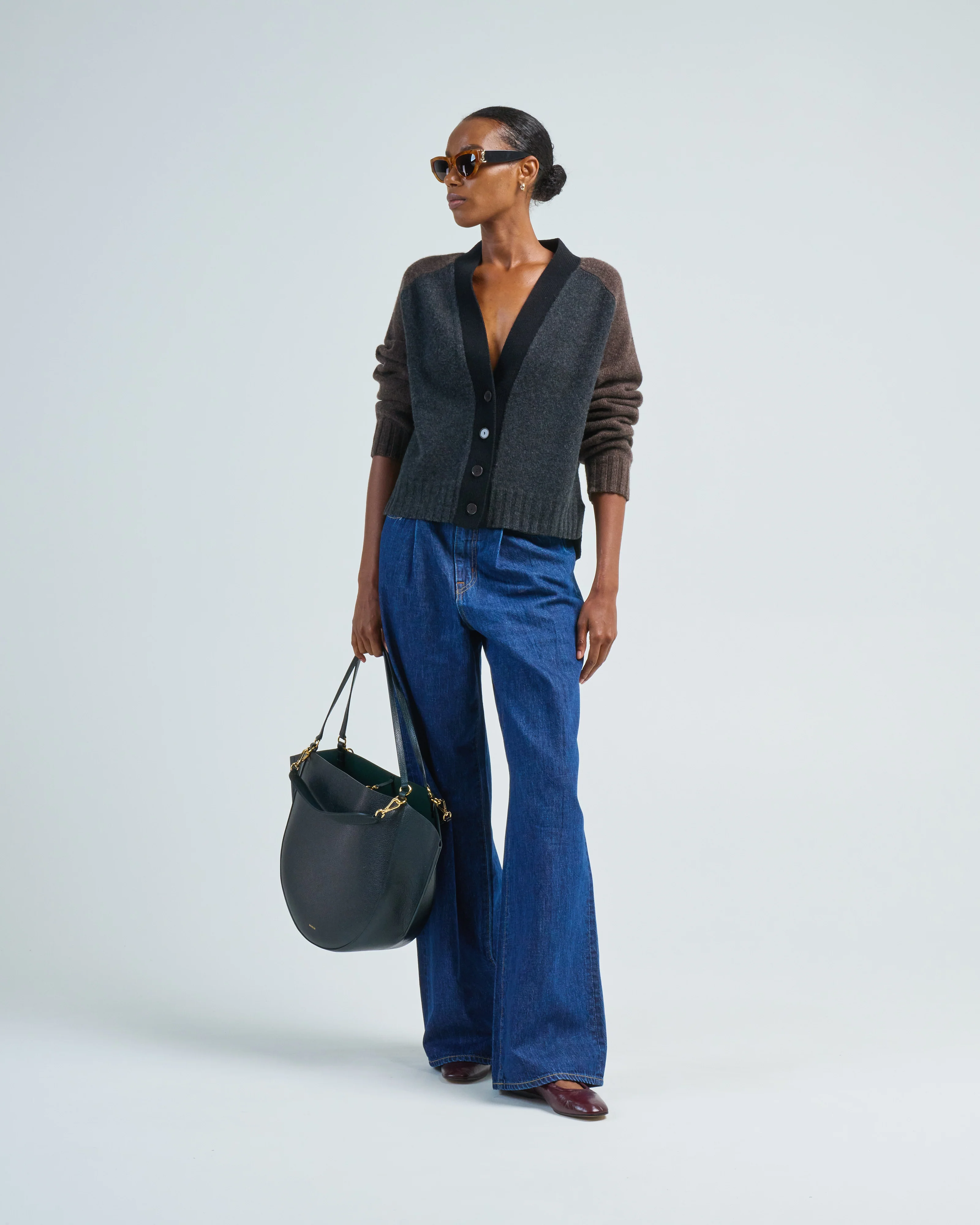 color block cardigan - Image 2