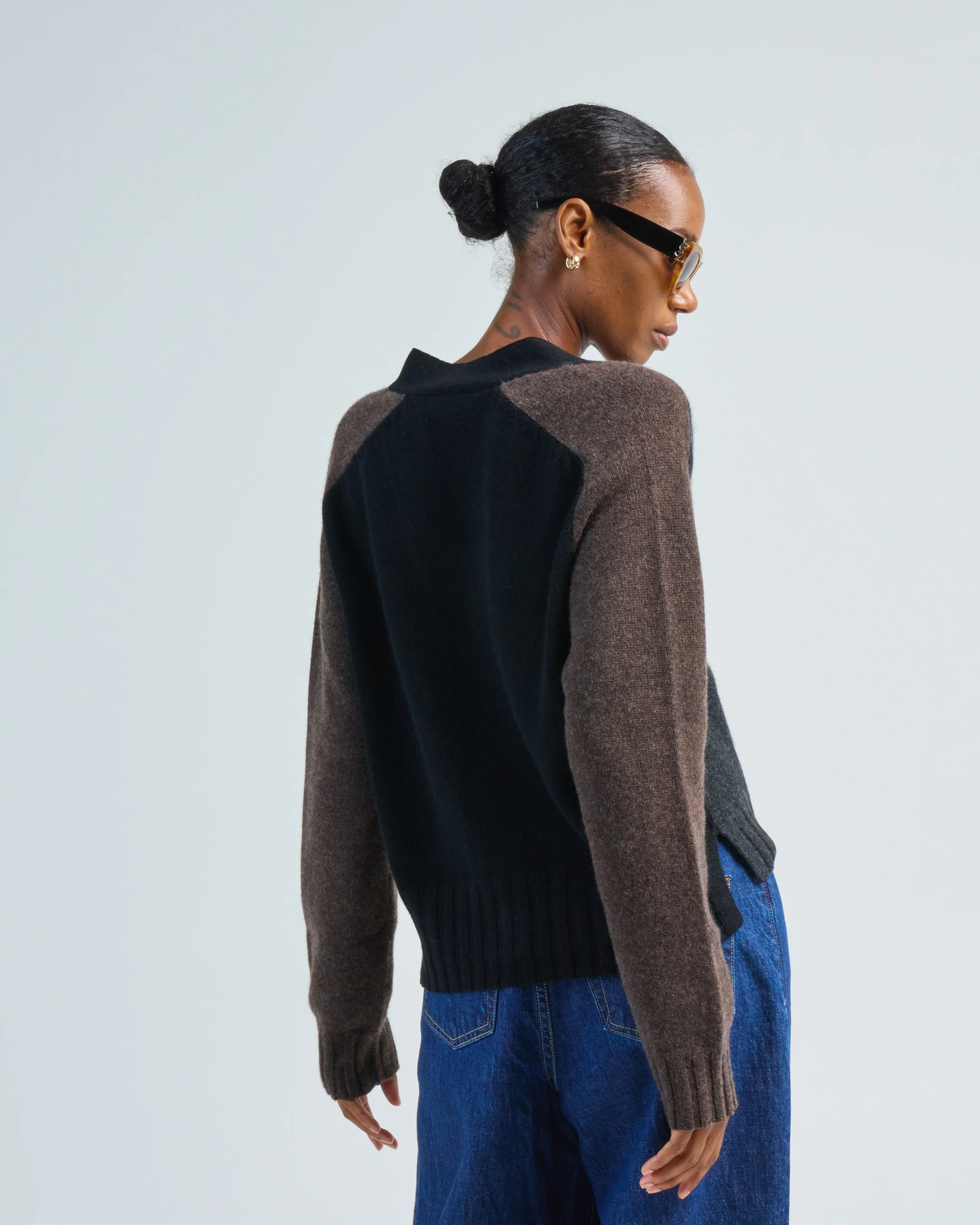 color block cardigan - Image 3