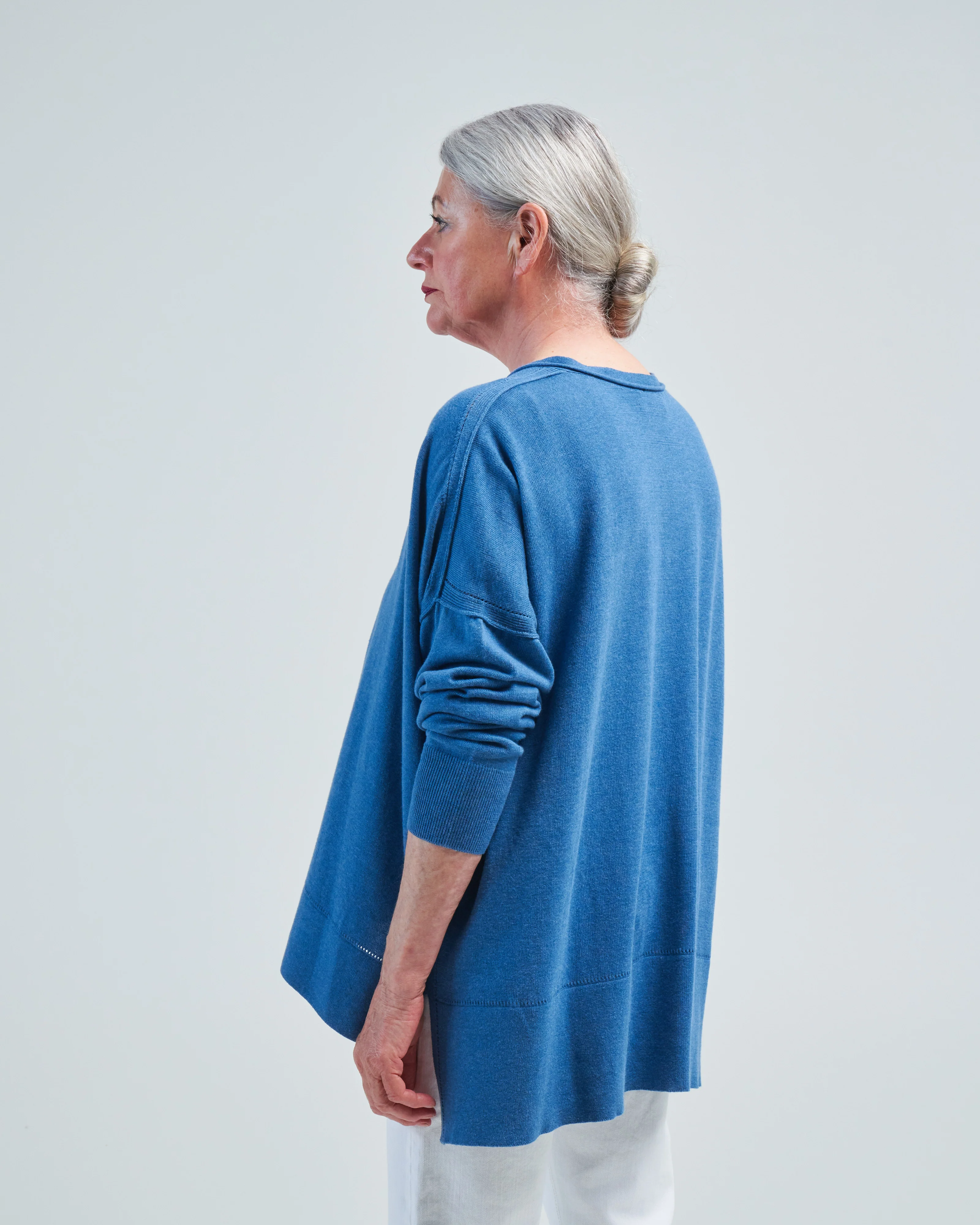 cotton pointelle cardigan - Image 3