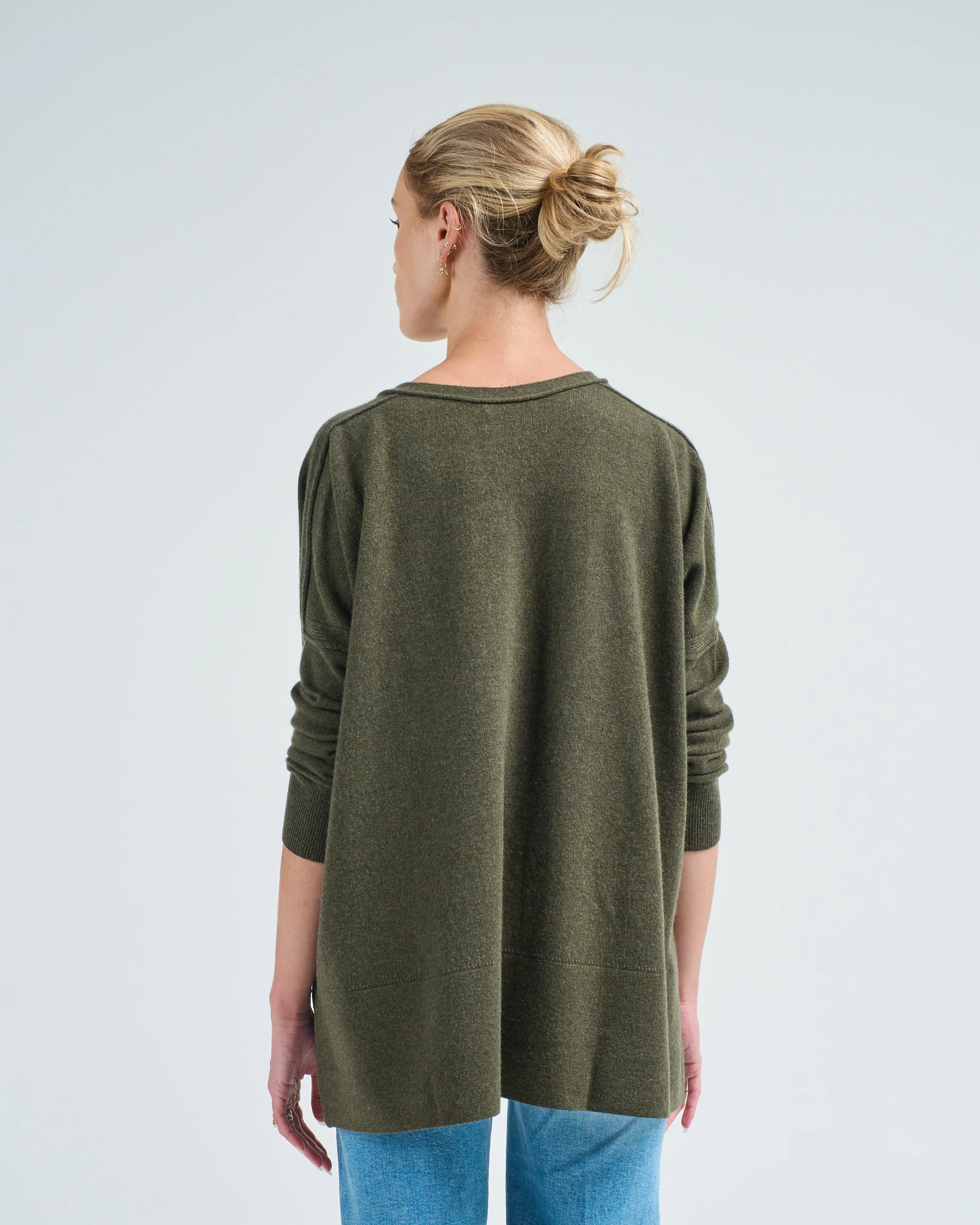 o/s pointelle cardigan - Image 4