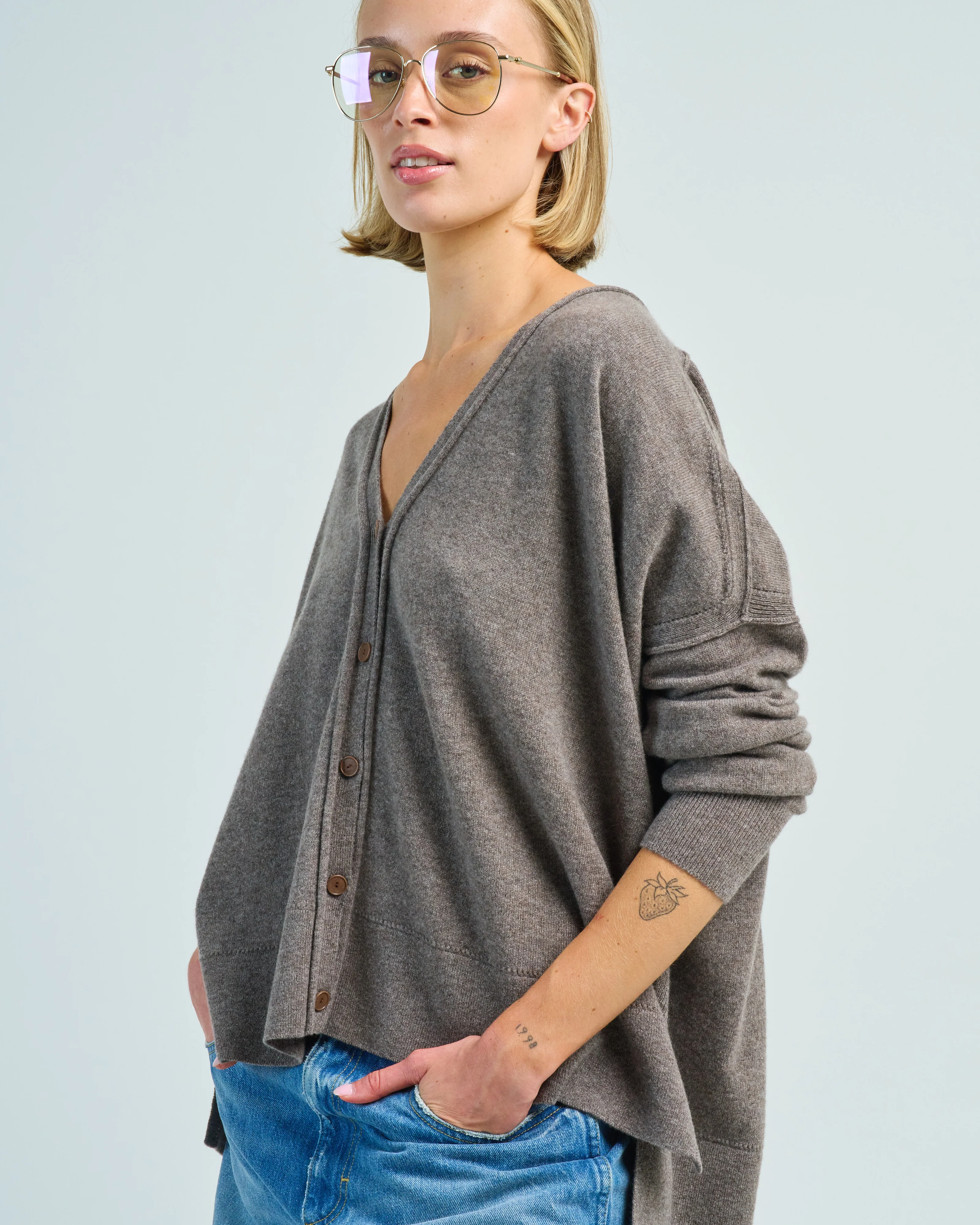 pointelle cardigan - Image 5
