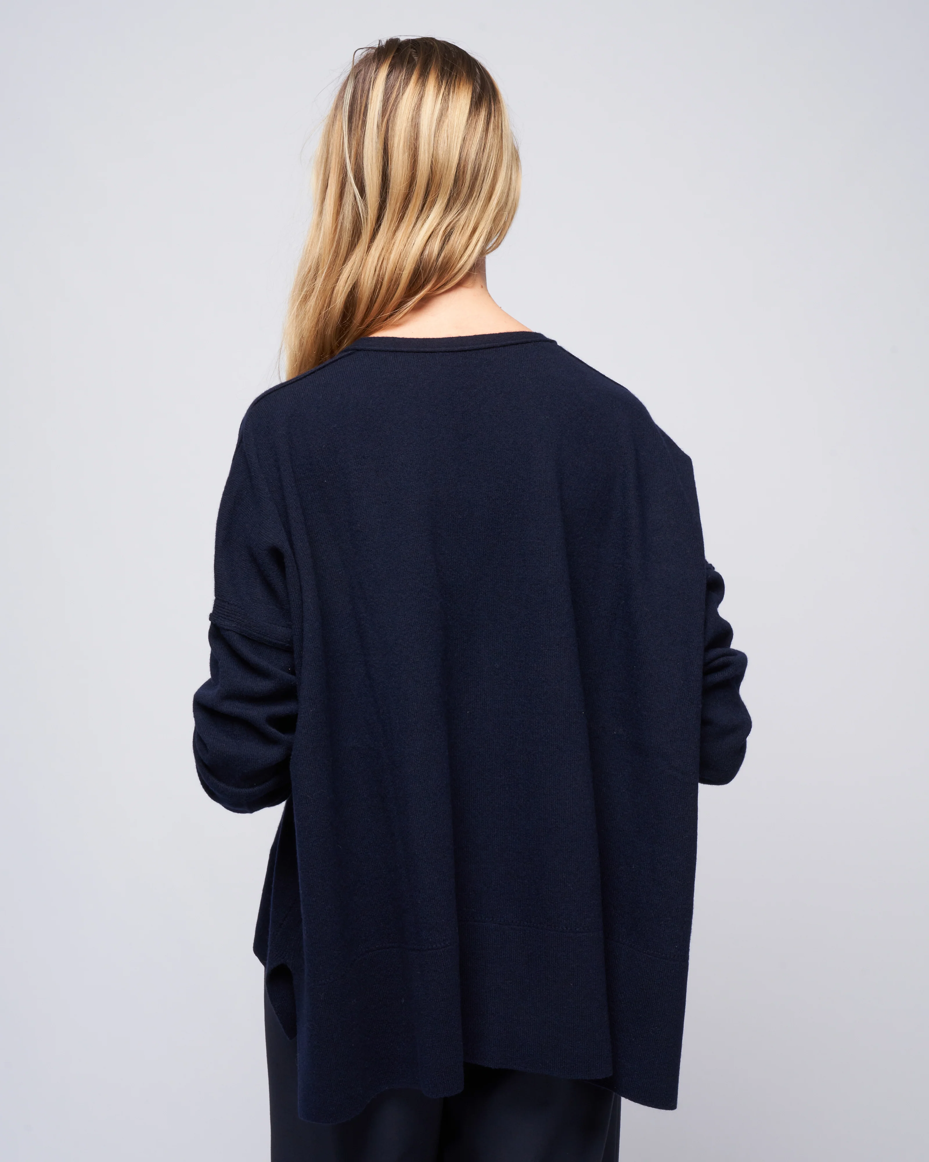pointelle cardigan - pirate - Image 4