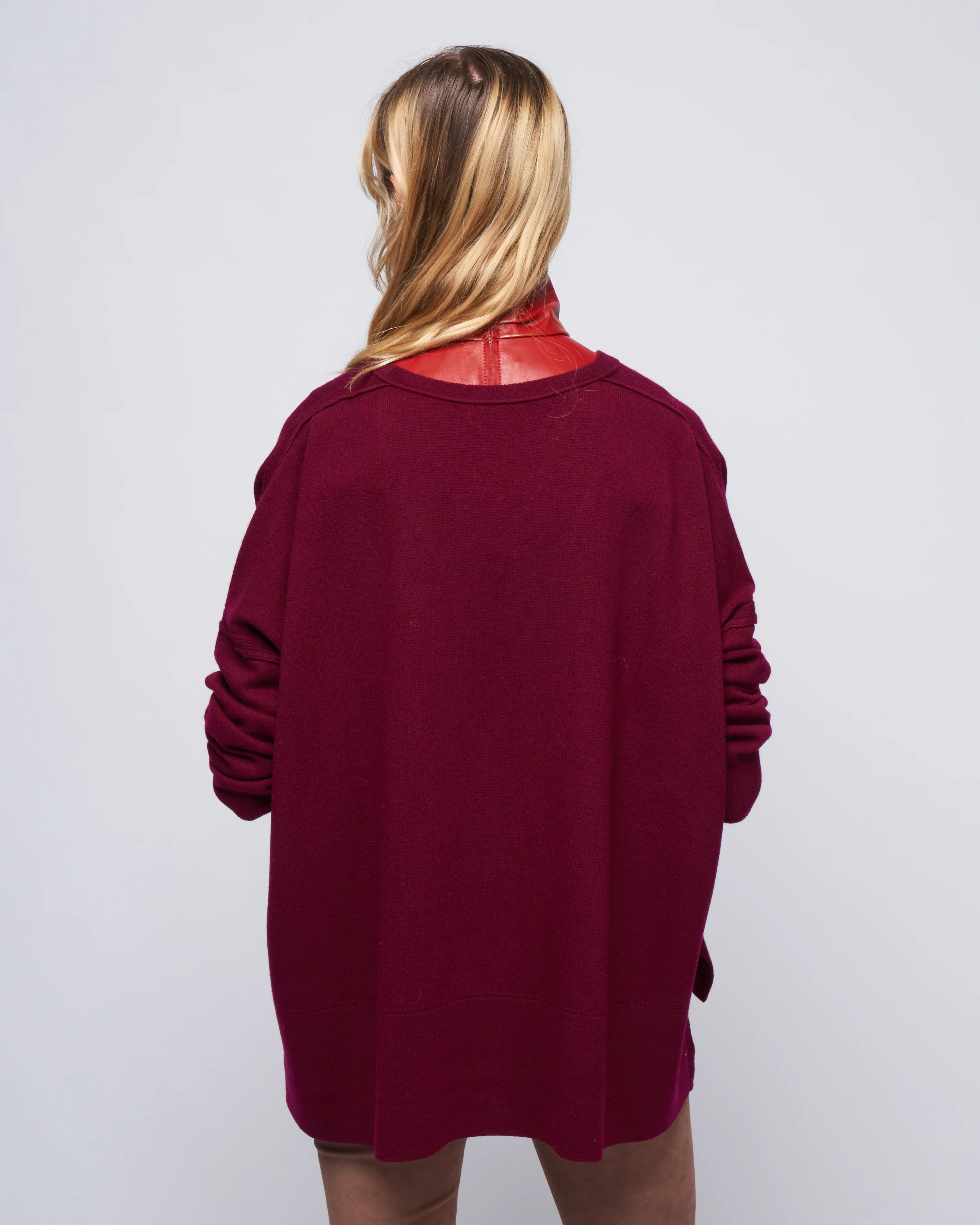 pointelle cardigan - pompeii - Image 4