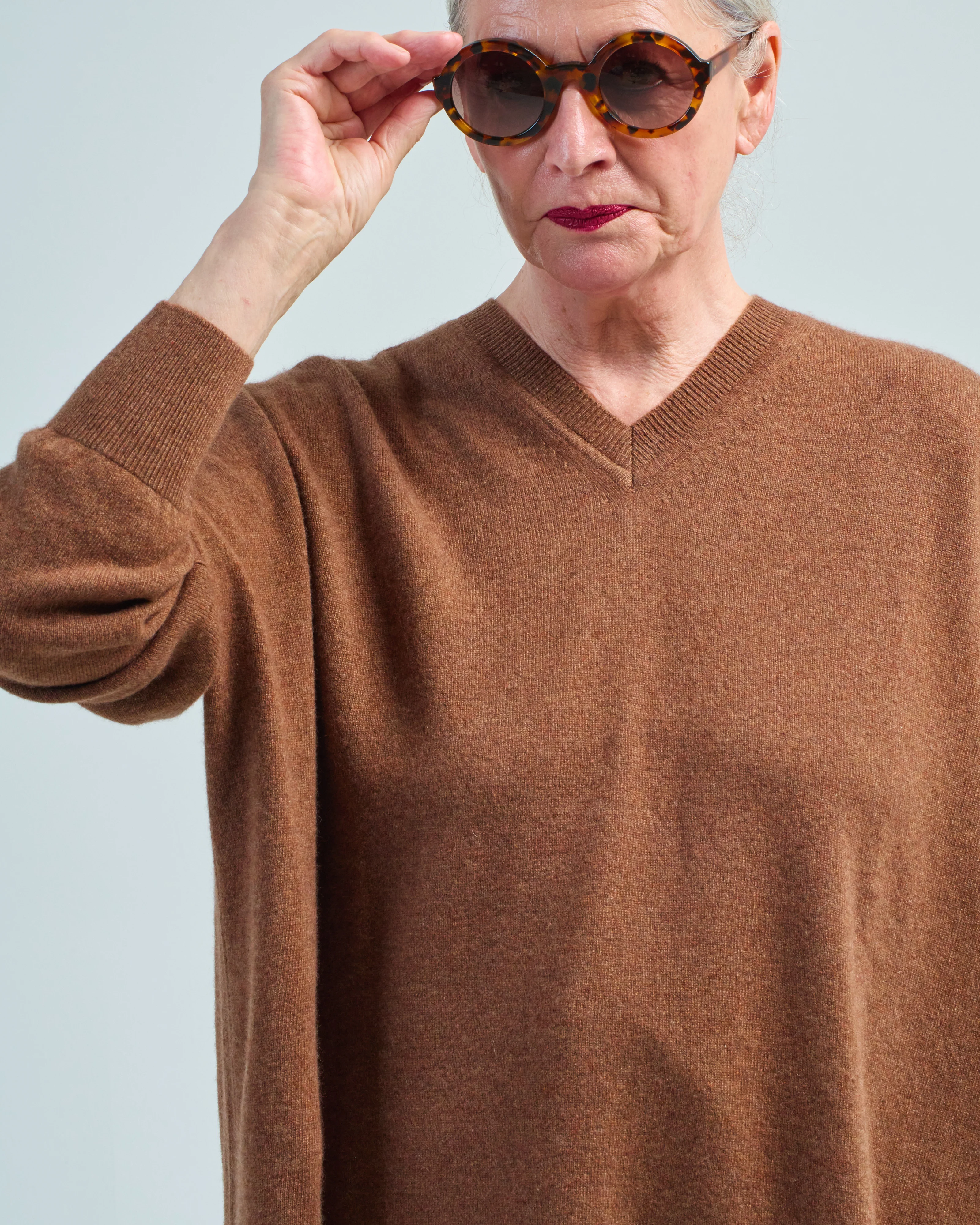 pointelle v-neck - Image 5
