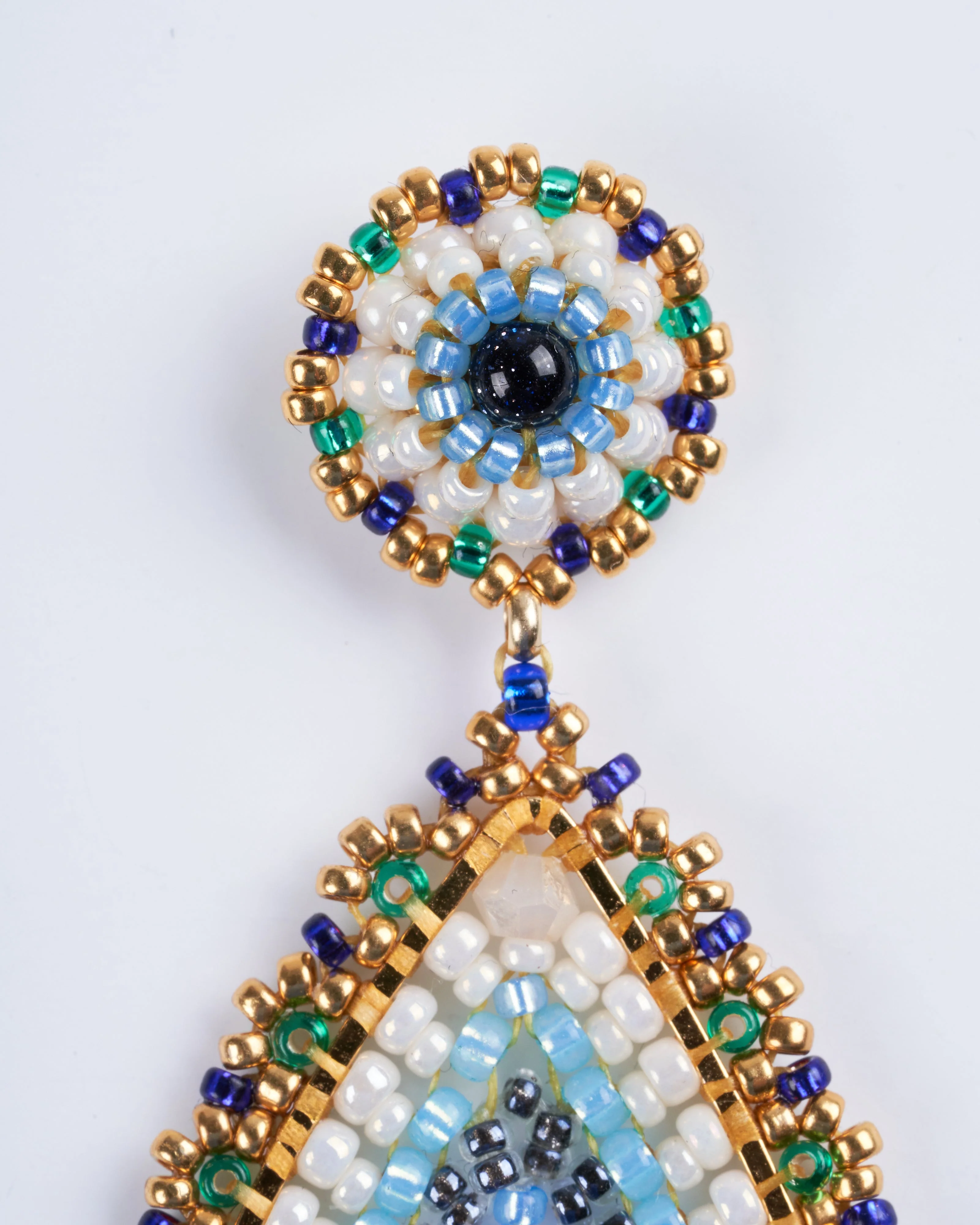 blue hydroquartz and opalite - opalite - Image 4