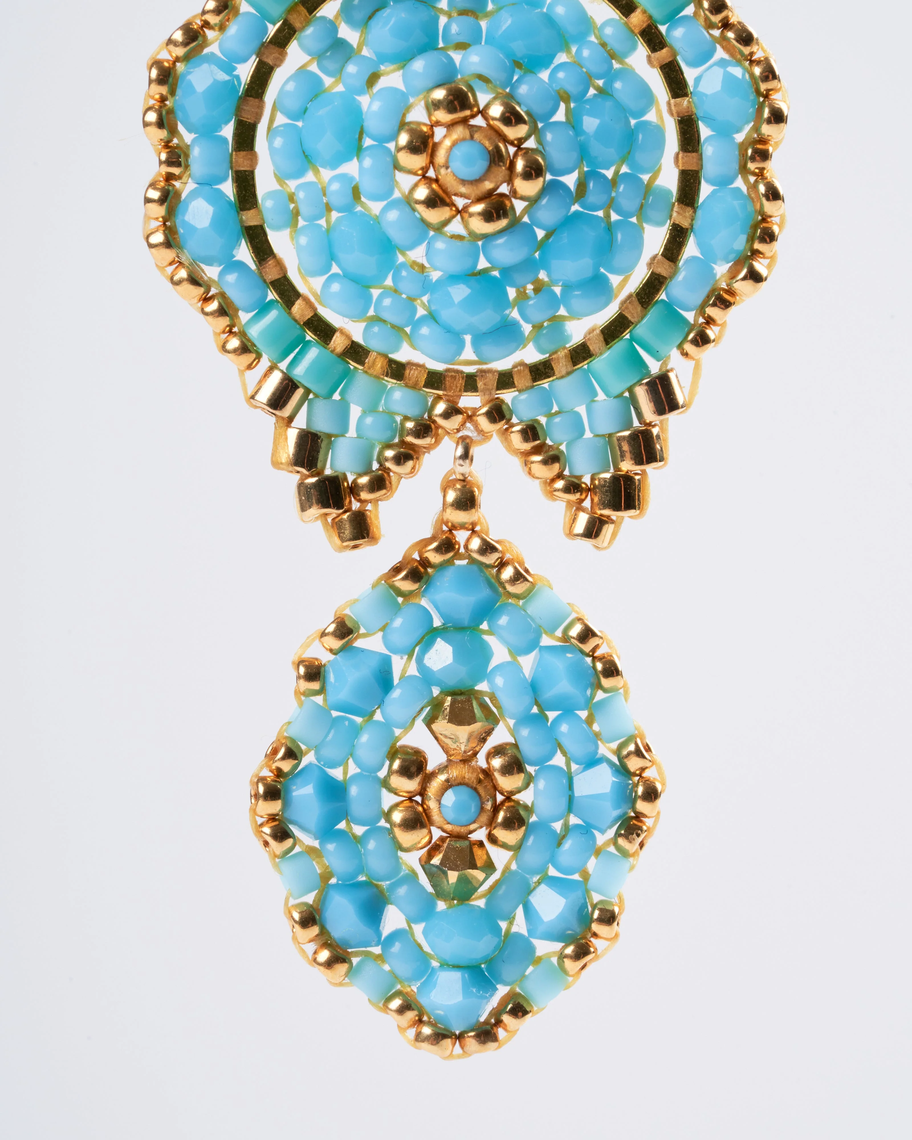 blue hydro quartz with swarovoski - blue - Image 2