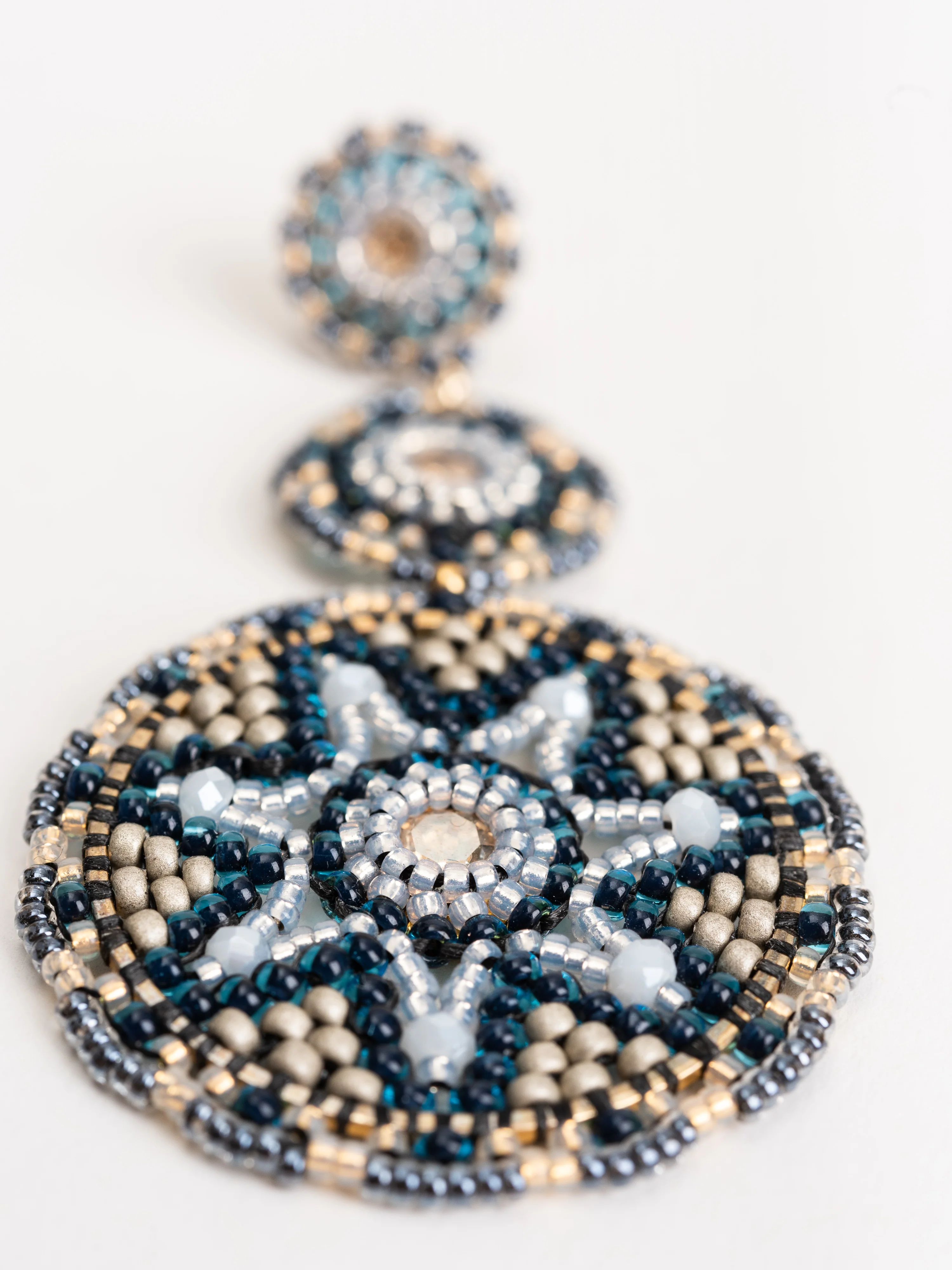 triple tier chandelier earrings - Image 3