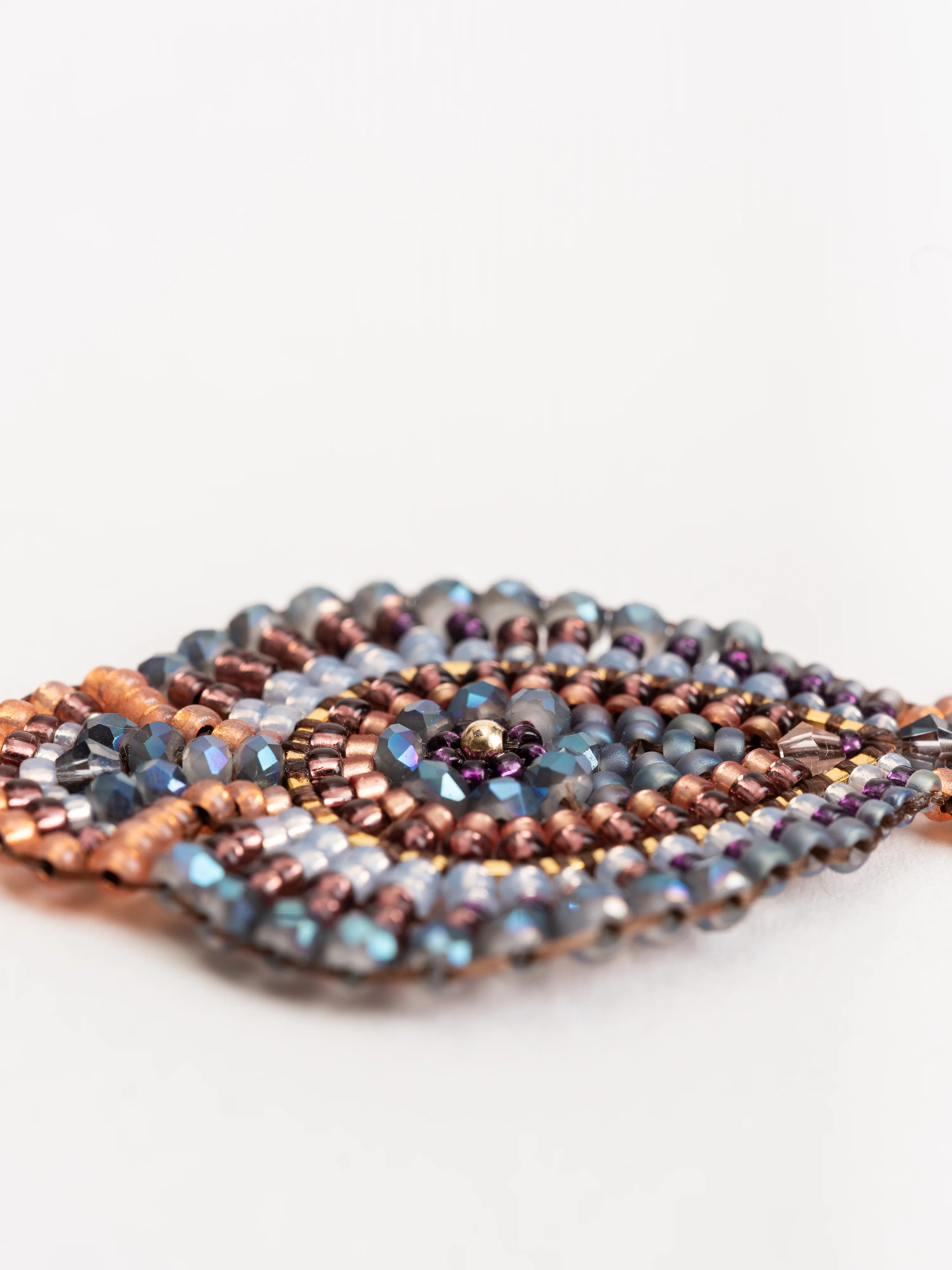 multicolor teardrop earrings - Image 3