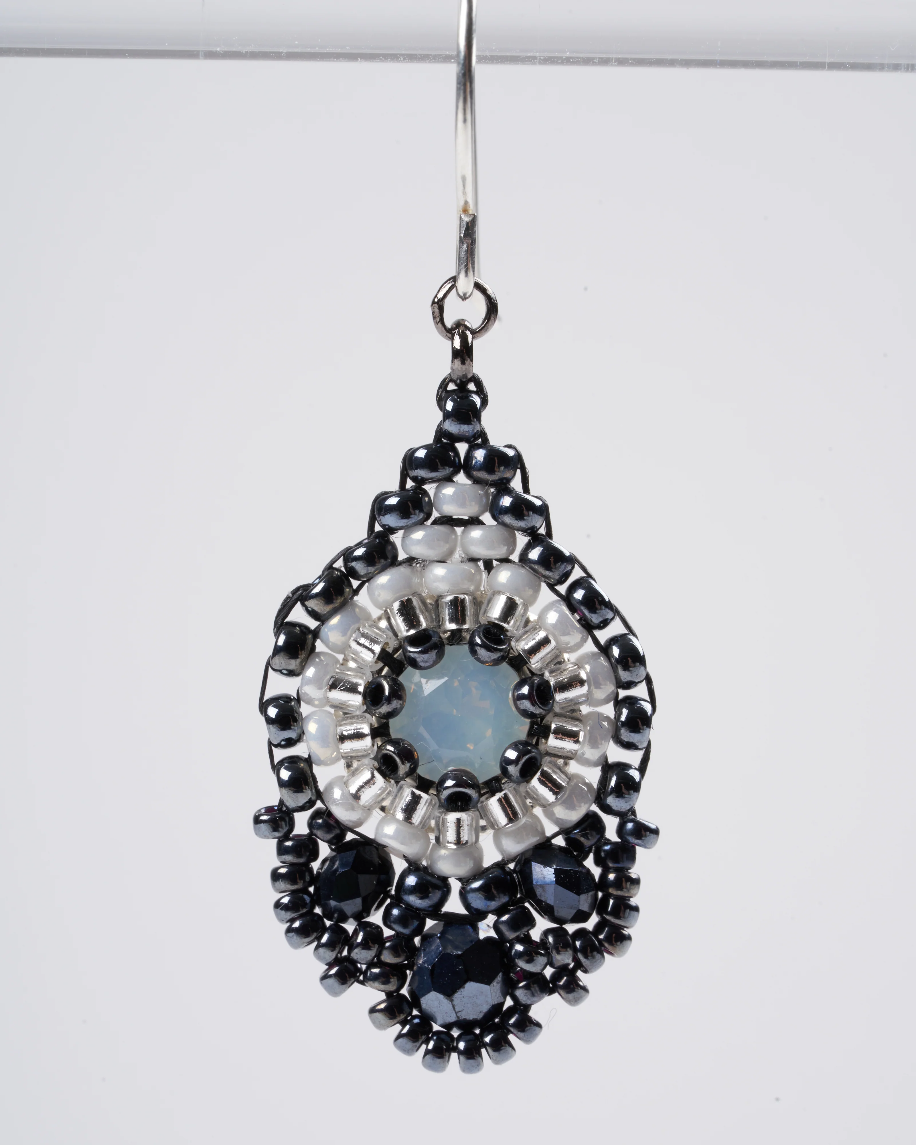 earrings - silver - Image 3
