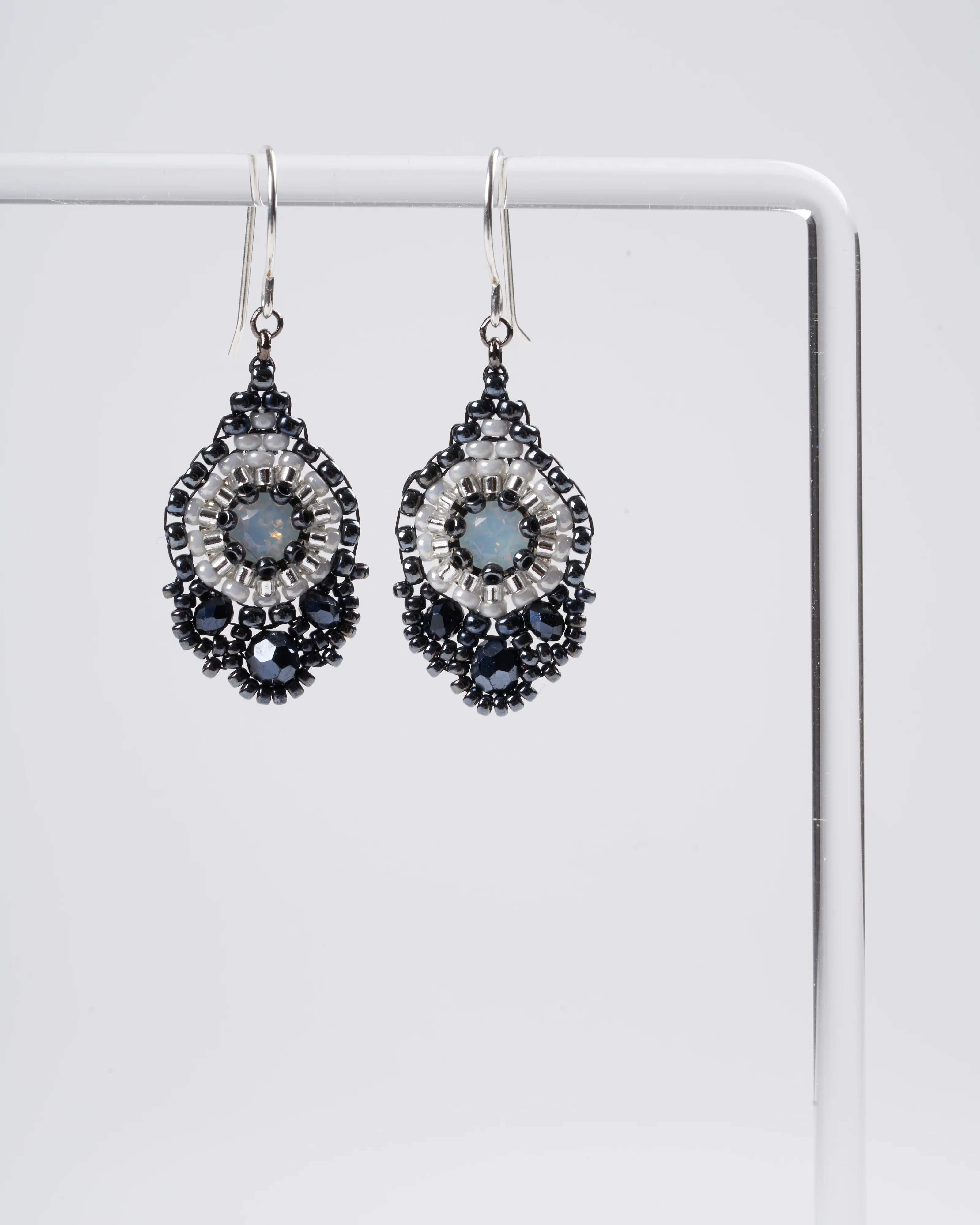 earrings - silver - Image 4