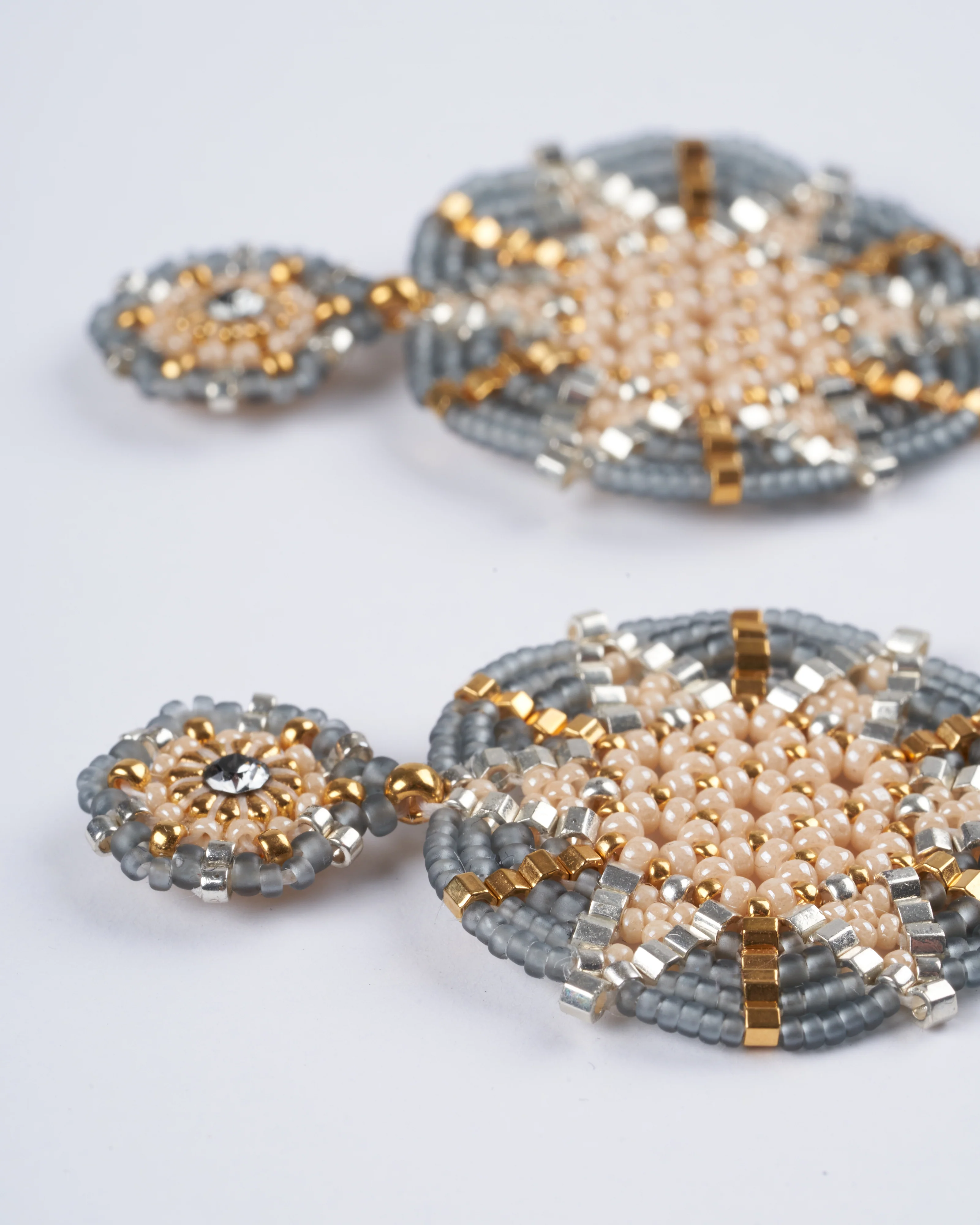 earrings - silver - Image 3