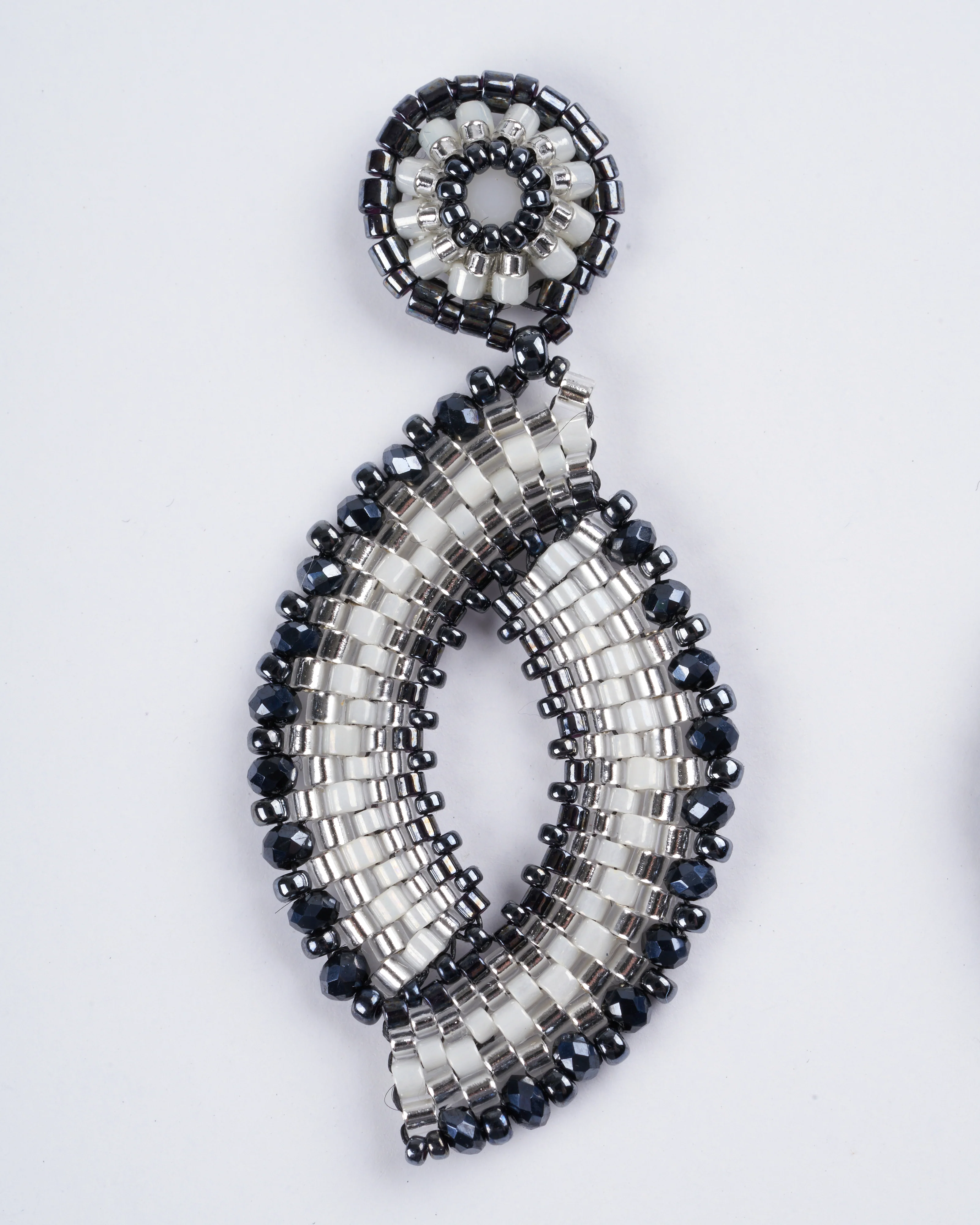 earrings - silver - Image 3