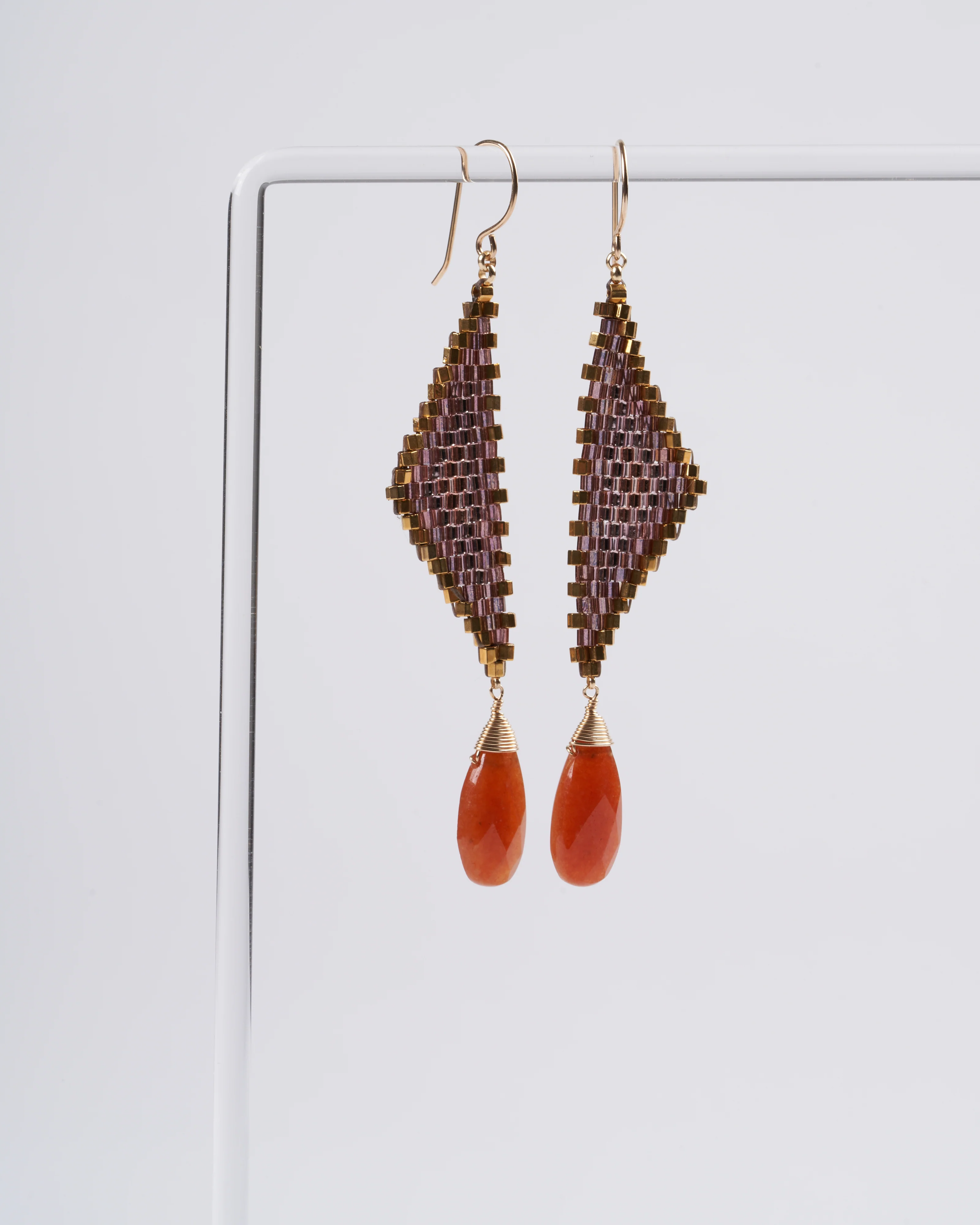 earrings - gold - Image 4