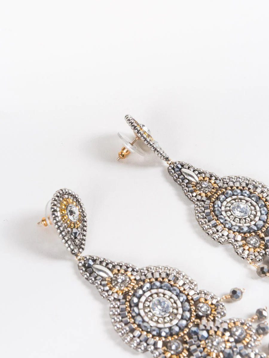 tiered chandelier earrings - Image 3