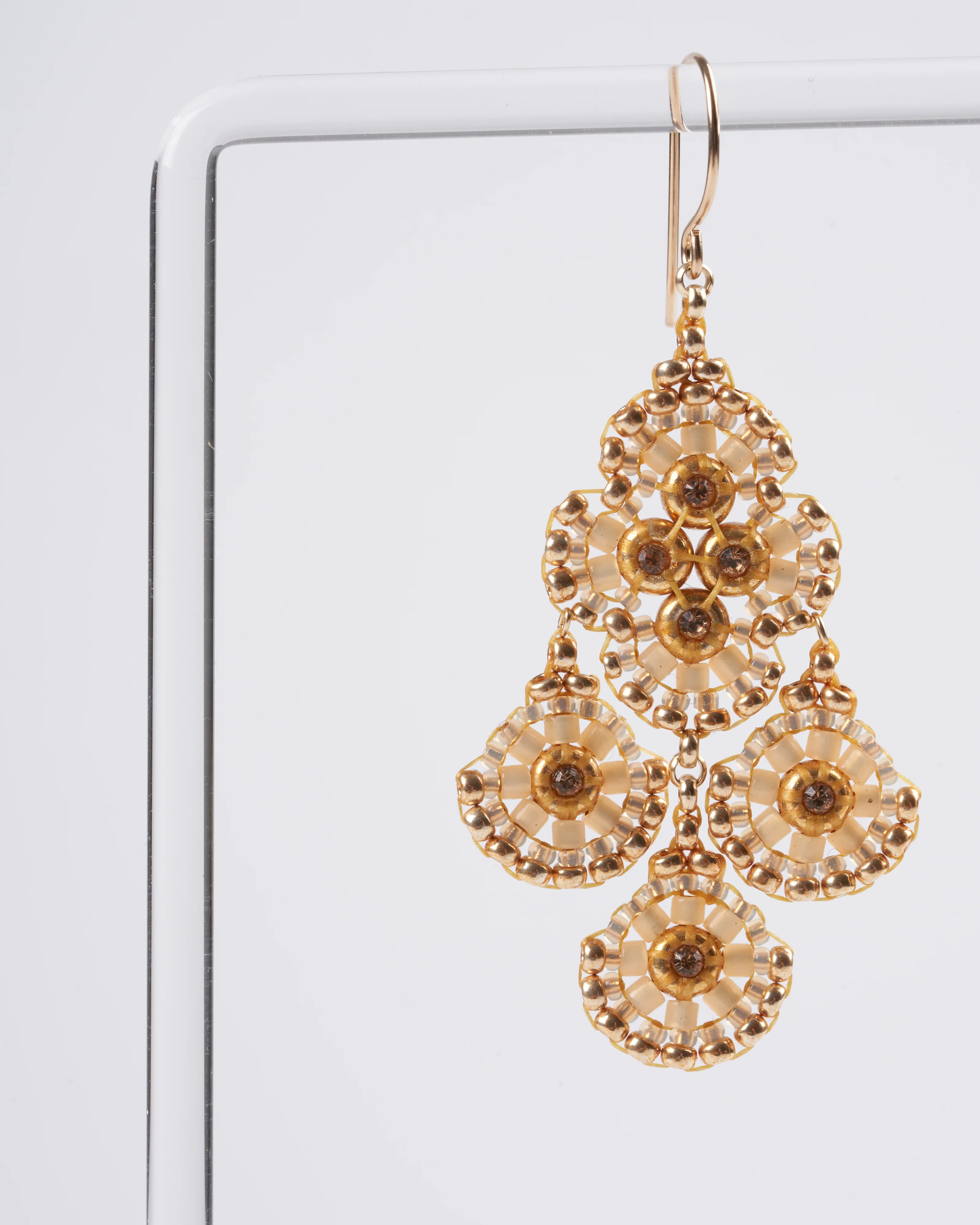 earrings - gold - Image 3