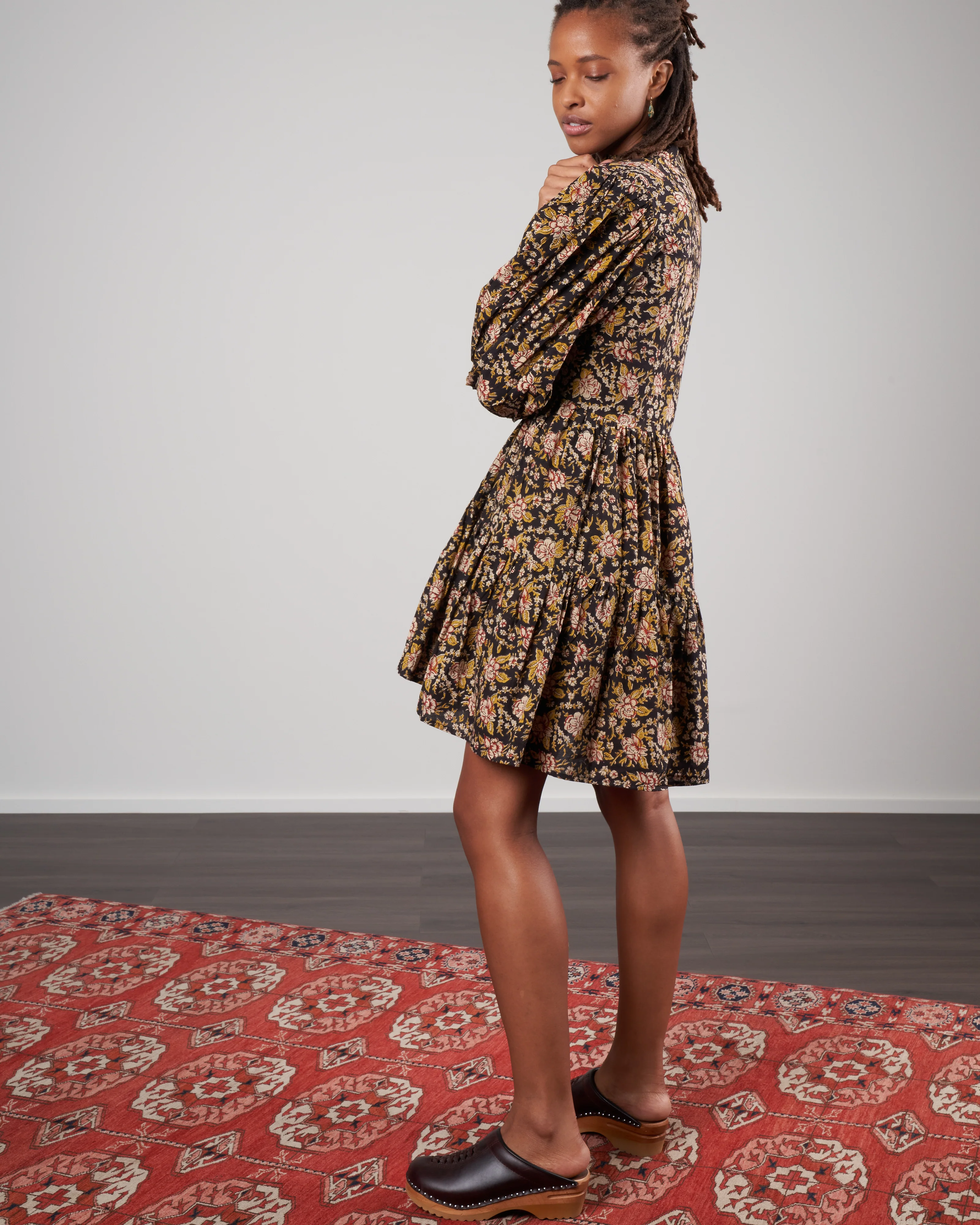 lola dress - rose floral - Image 2