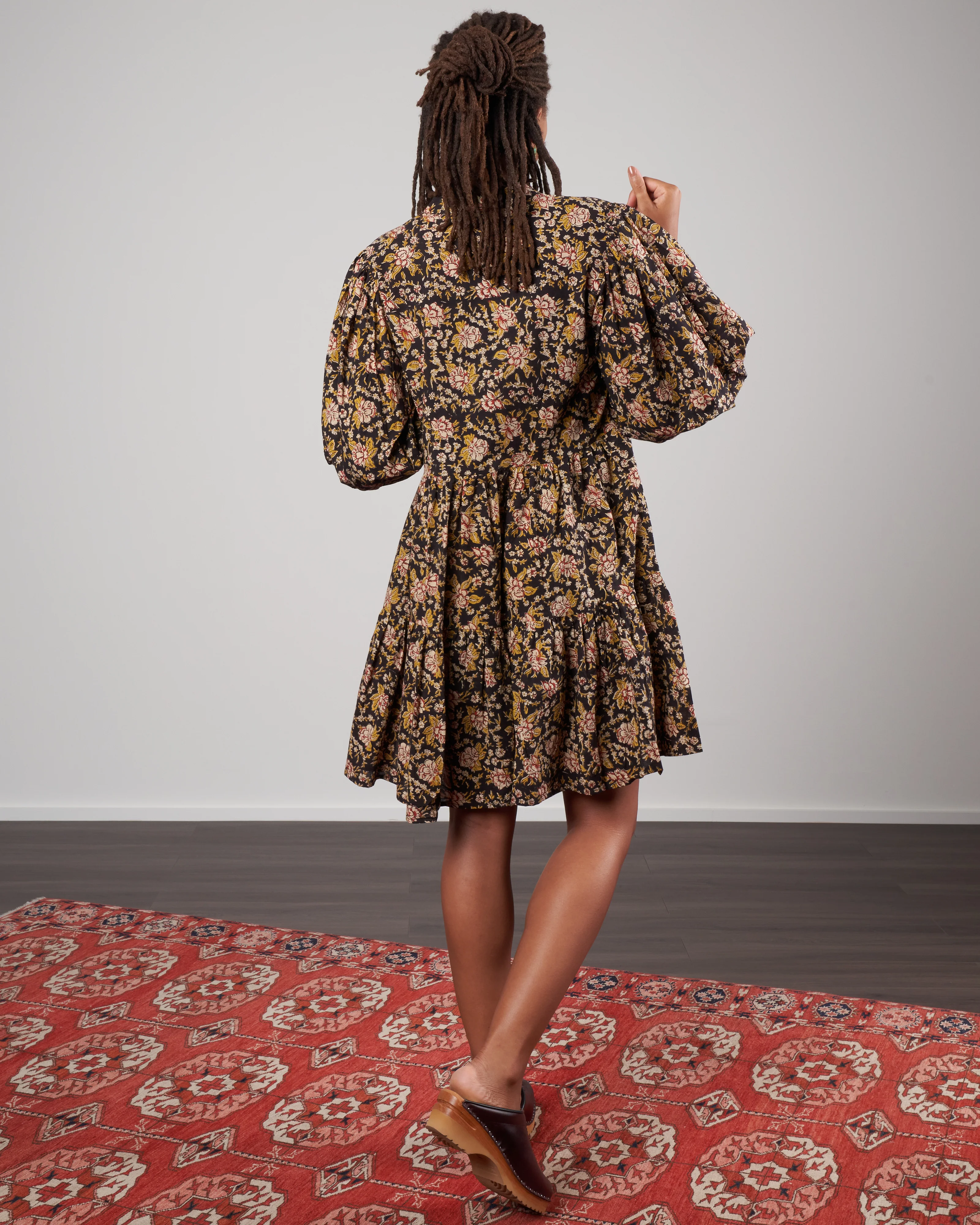 lola dress - rose floral - Image 3