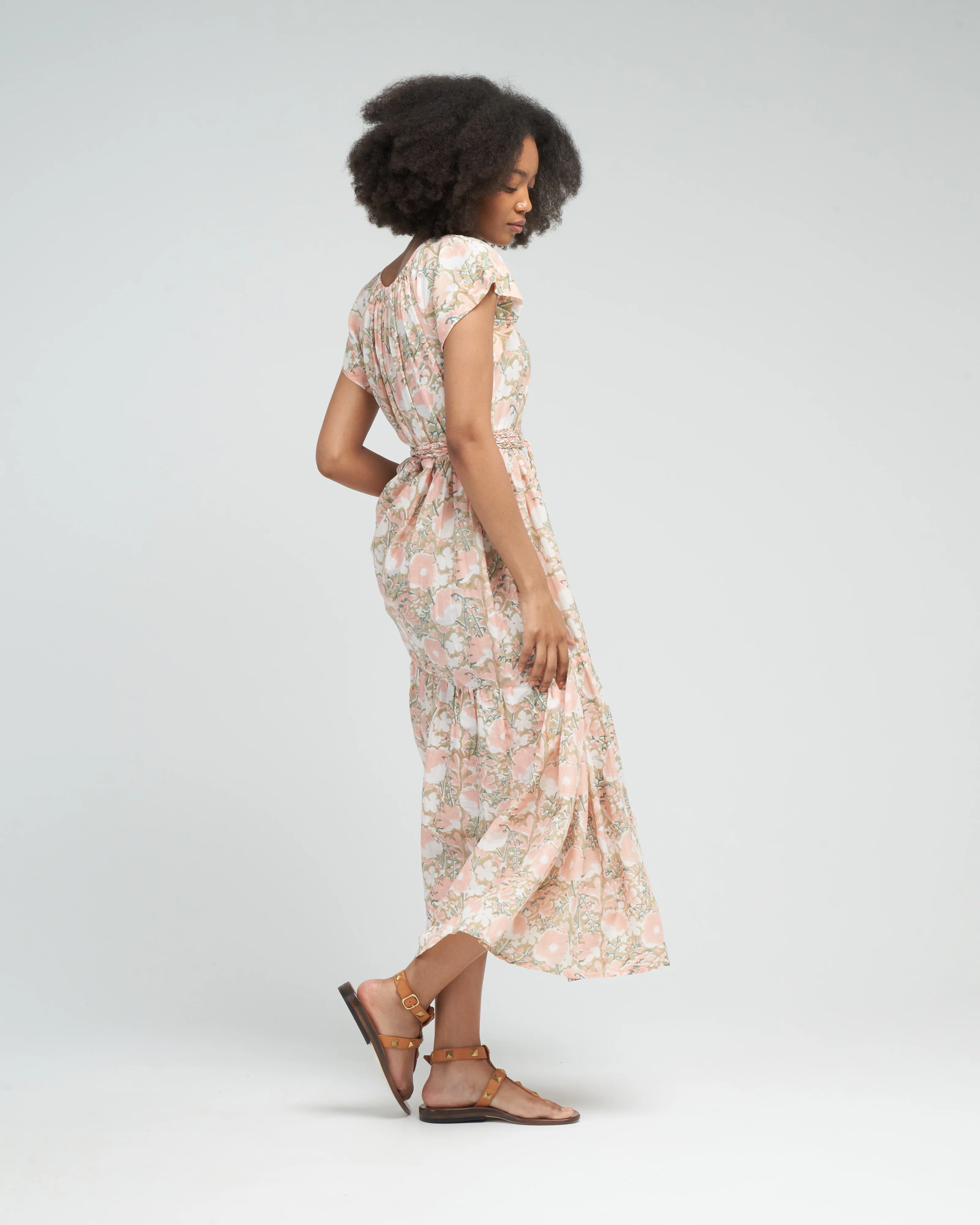 vienna maxi in snapdragon bloom - pink - Image 3