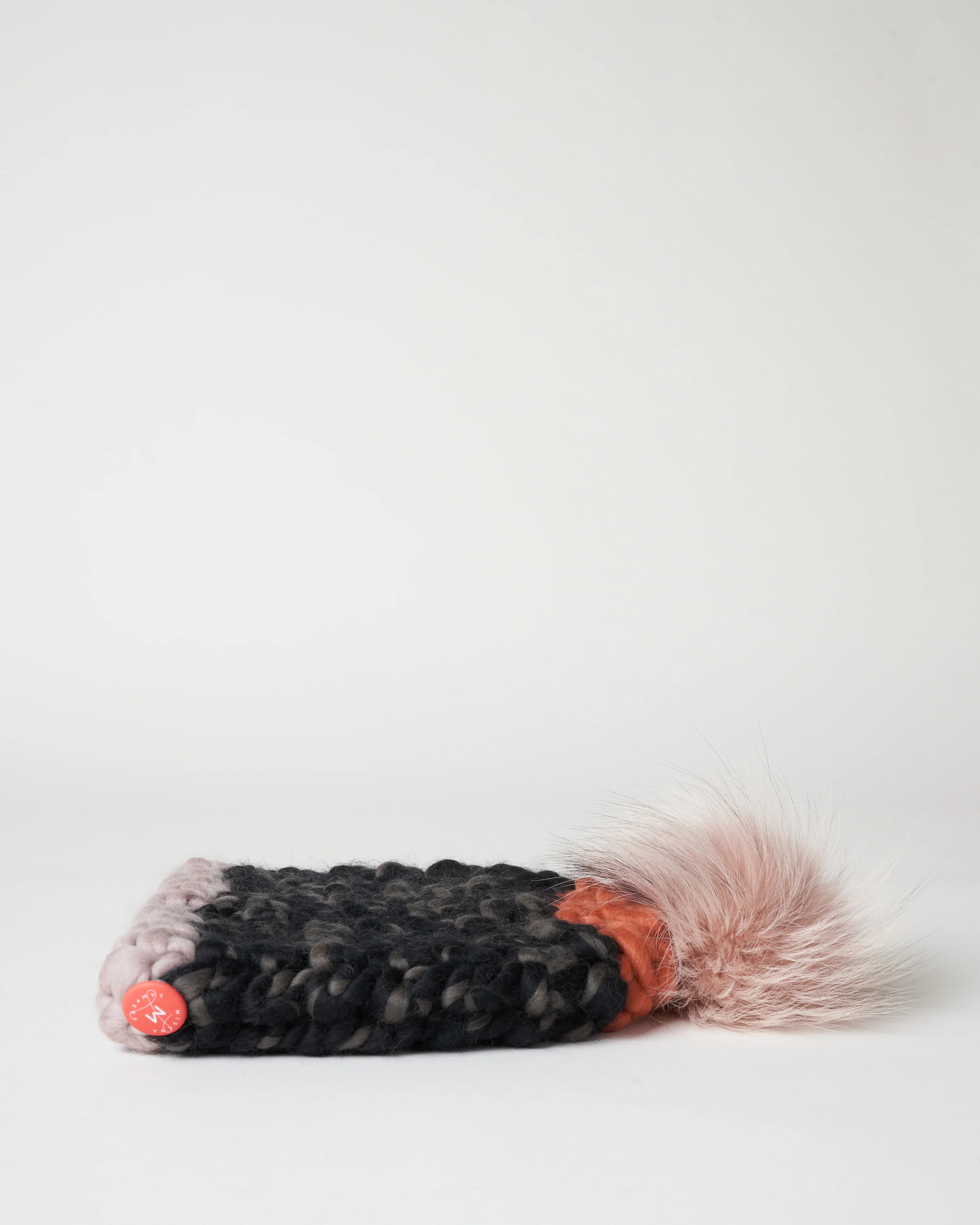 dot beanie - fawn/arctic pink - Image 2