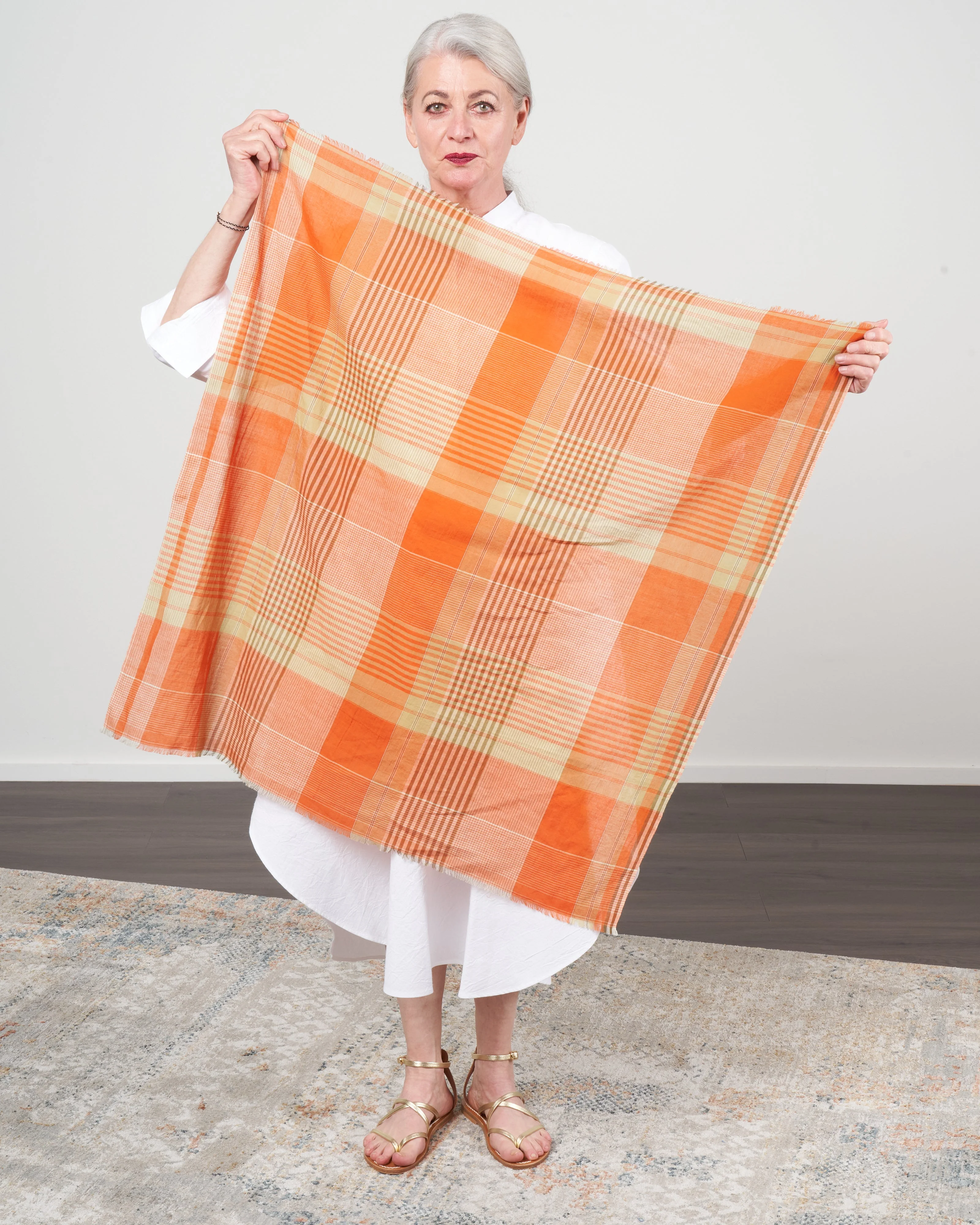 576 scarf - firefly cotton