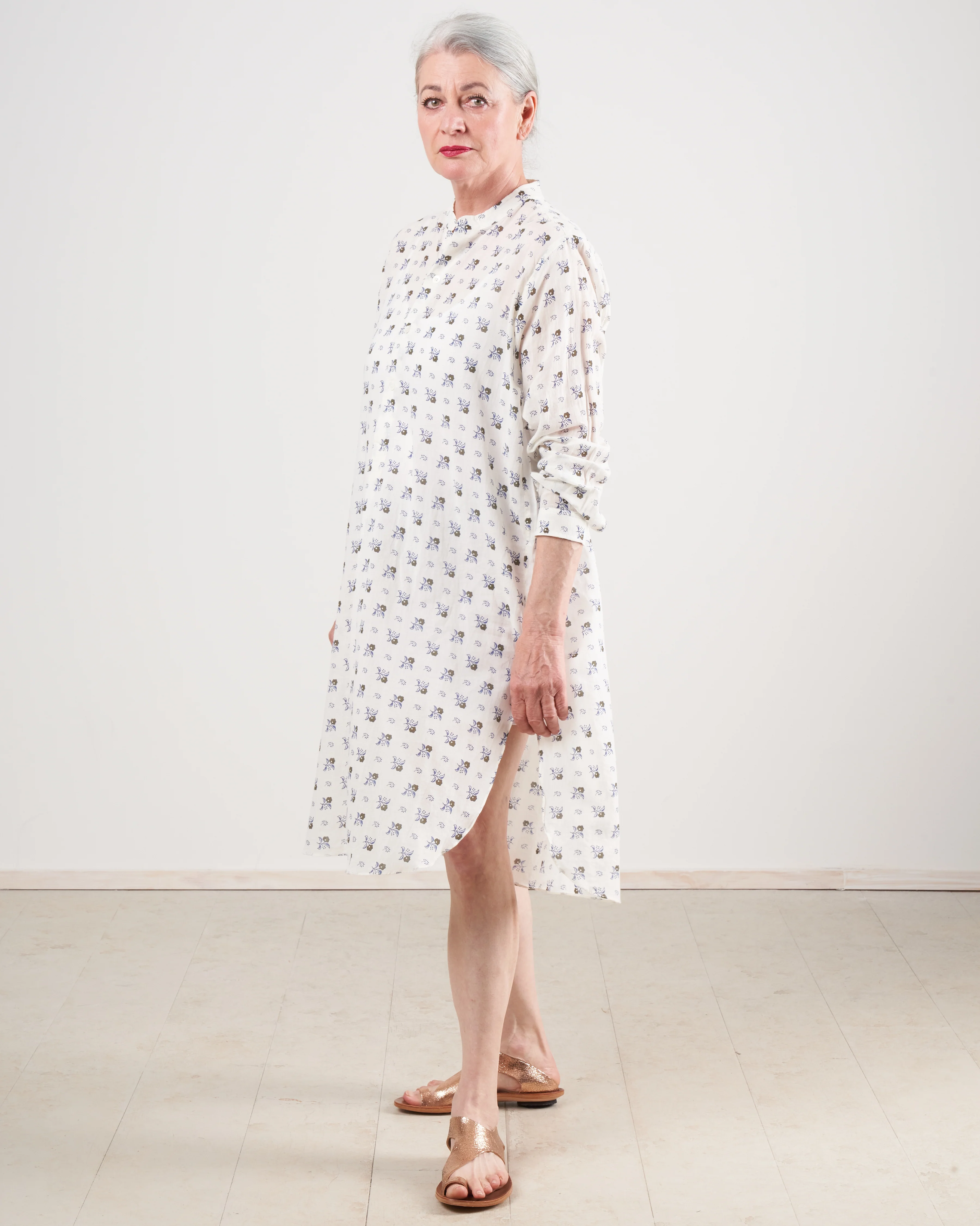 caftan - gujarat blue - Image 4